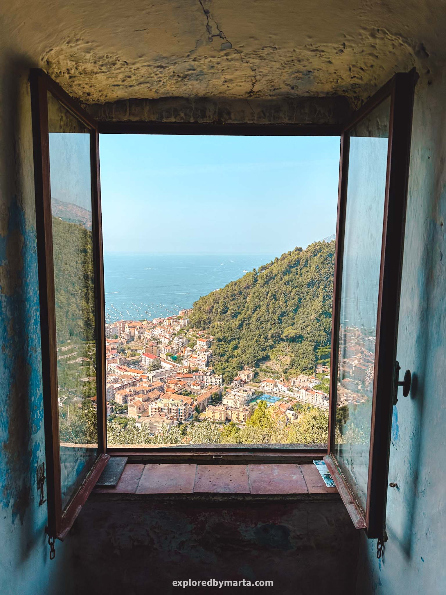 Maiori, Italy-Castello di San Nicola de Thoro-Plano in Maiori