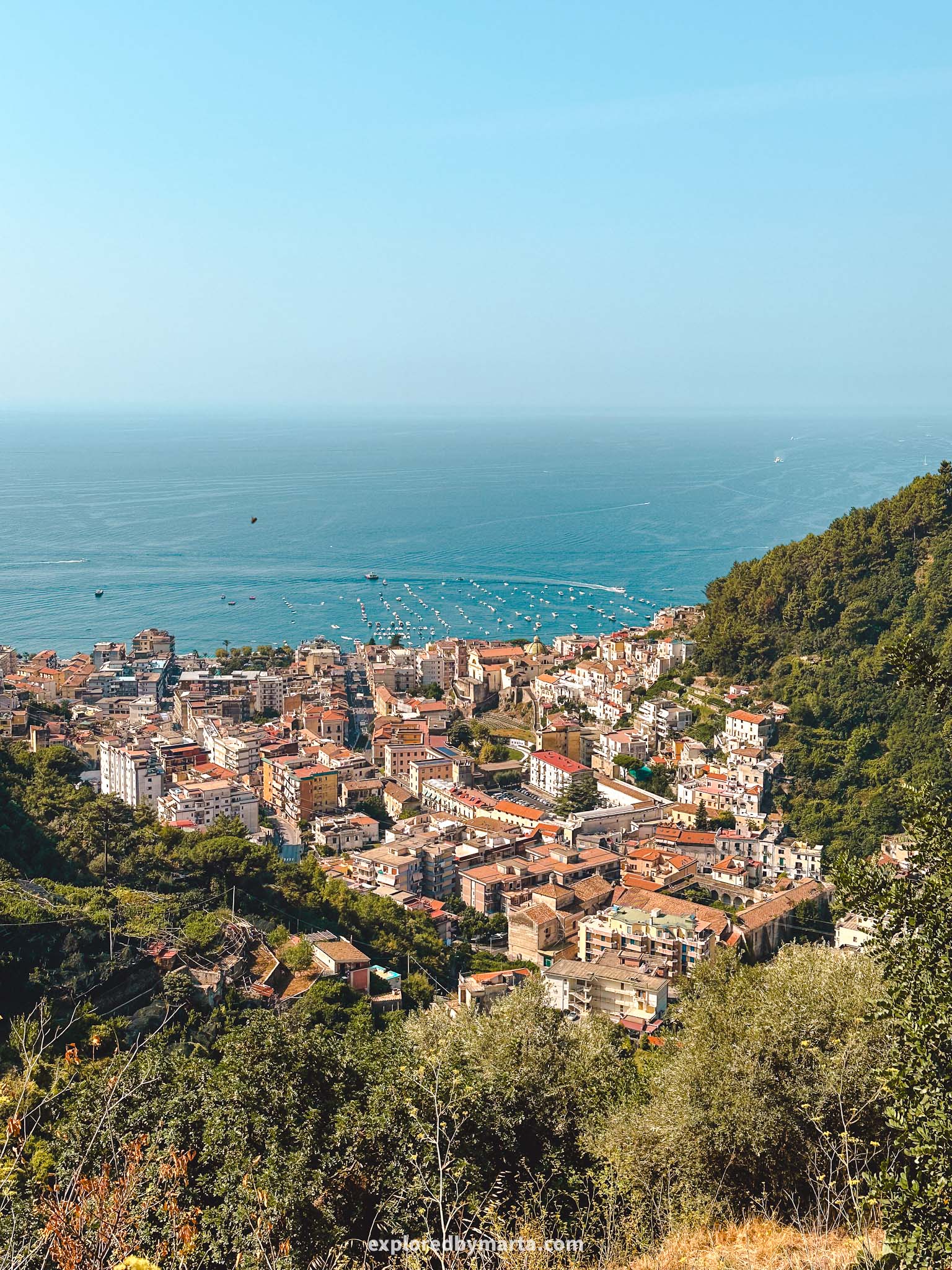 Maiori, Italy-Castello di San Nicola de Thoro-Plano in Maiori