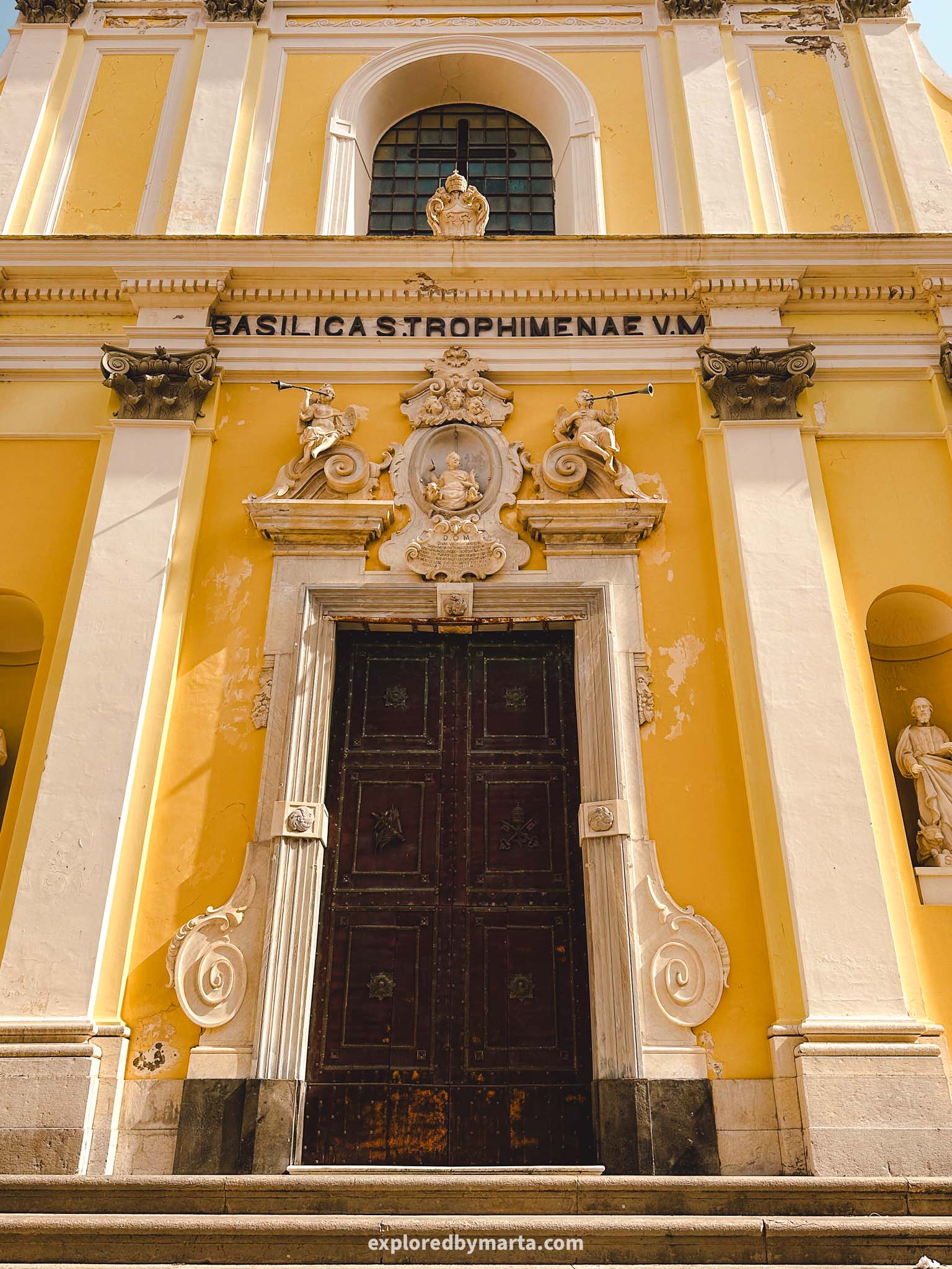 Minori, Italy-Basilica of Saint Trofimena
