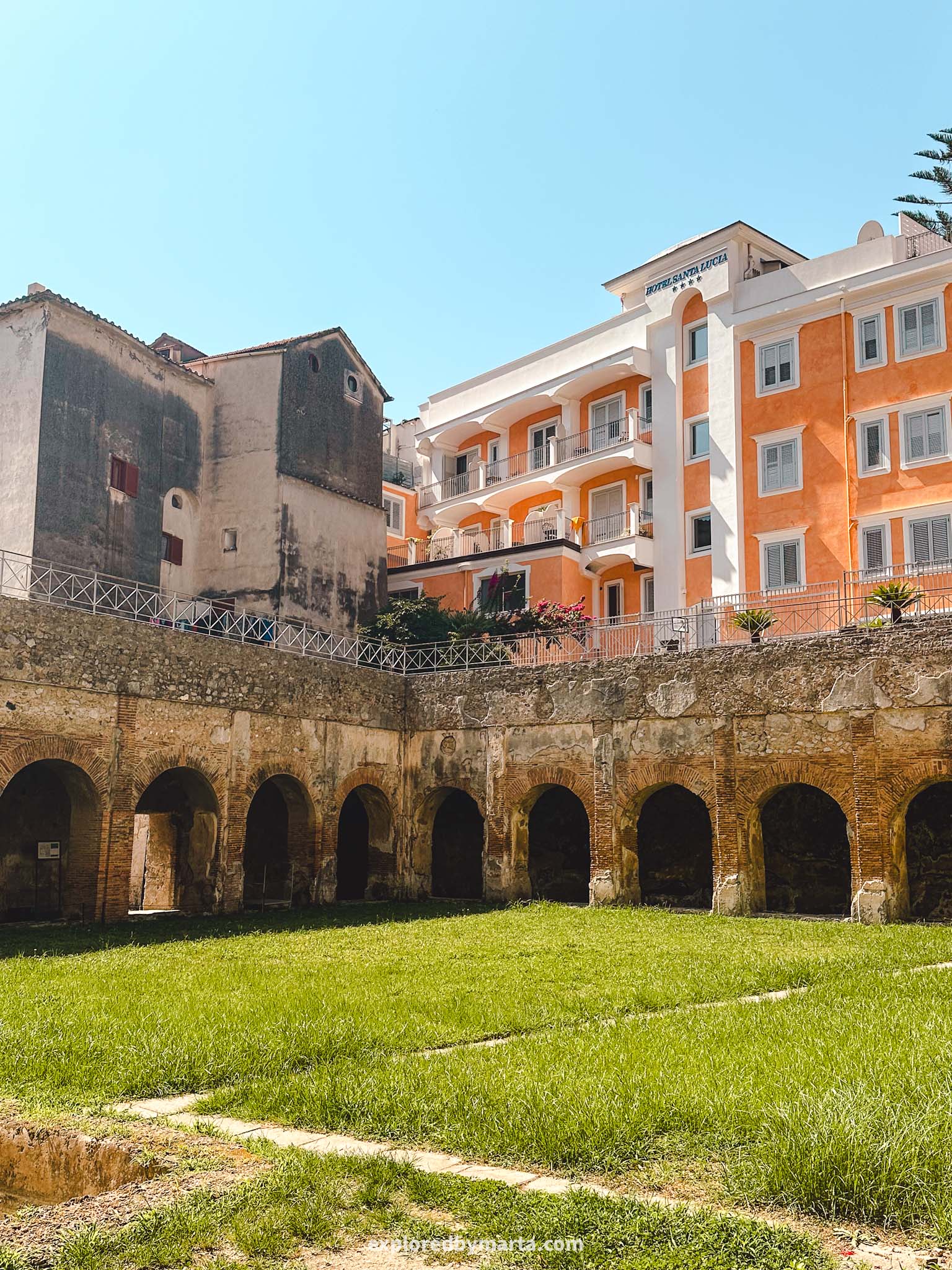 Minori, Italy-the 1st-century Villa Romana in Minori