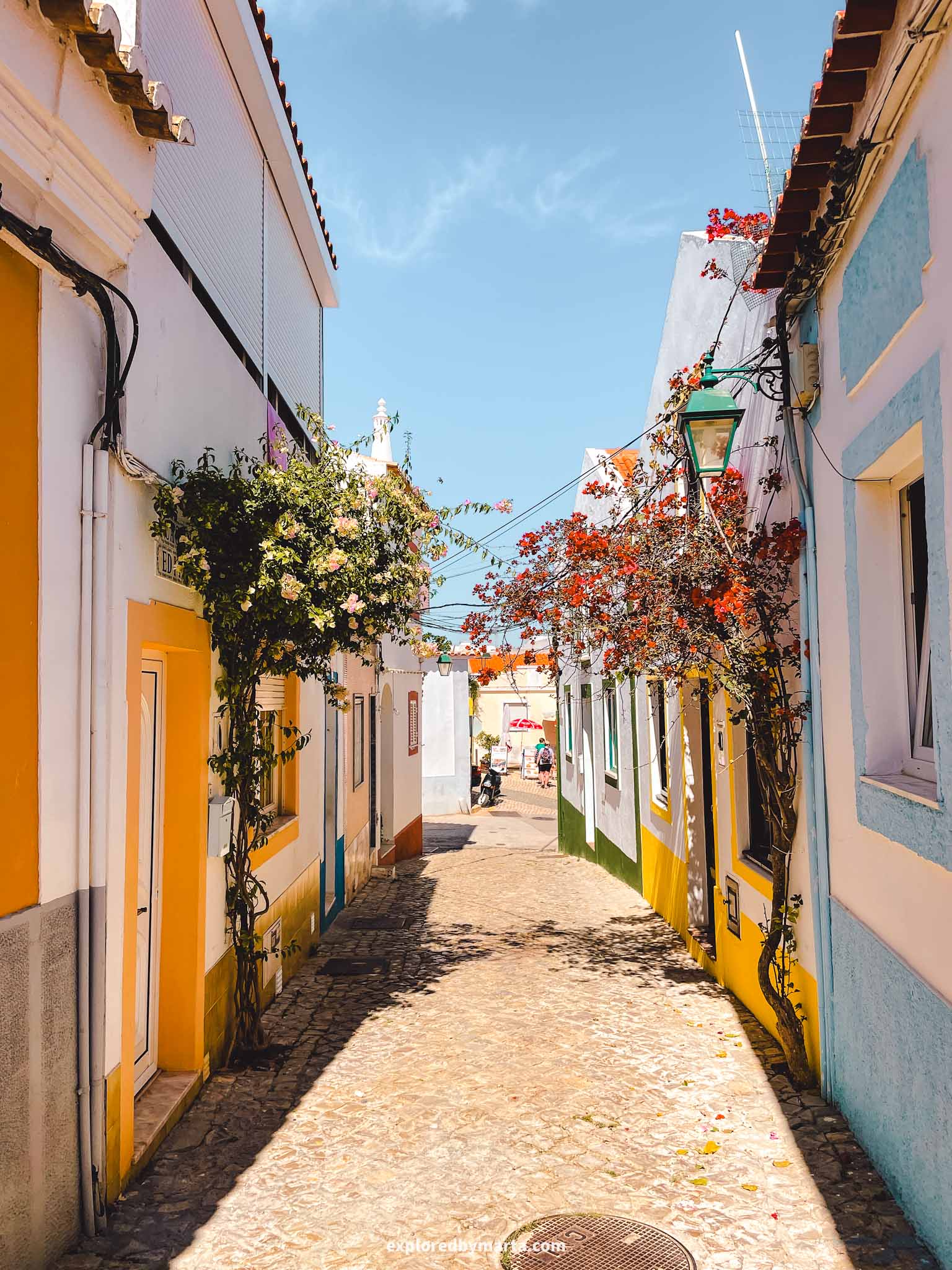 Ferragudo village in Algarve, Southern Portugal is one of the most coloful and beautiful villages in Portugal