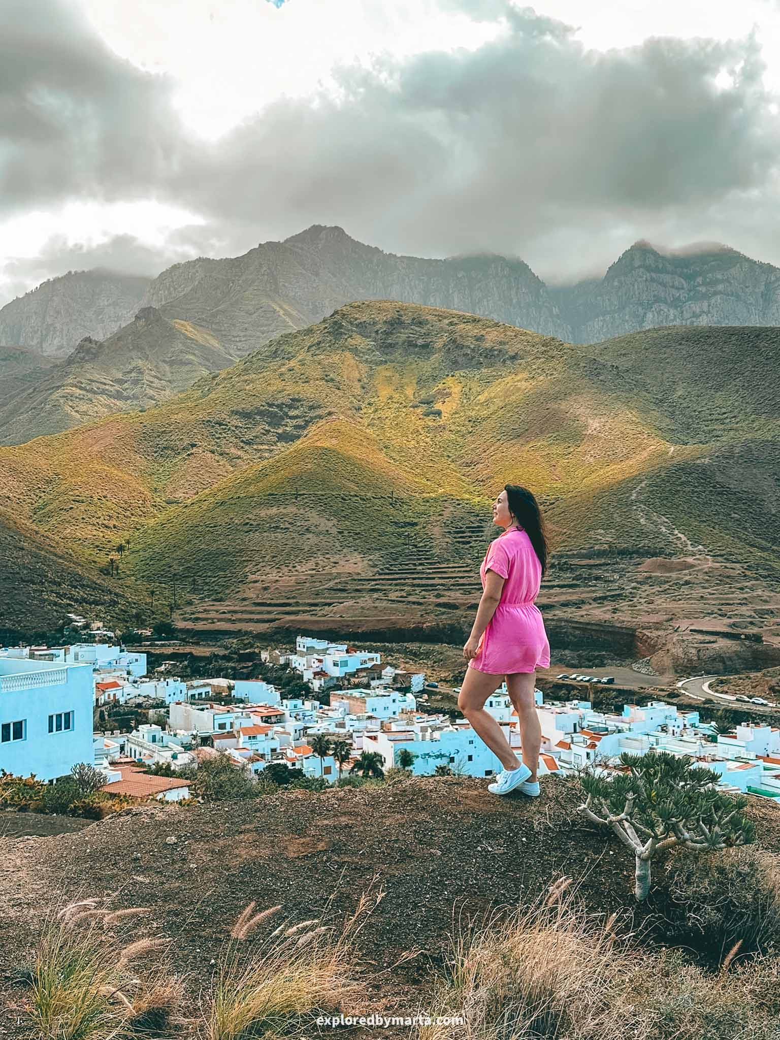 Gran Canaria, Spain-Agaete Valley in Gran Canaria