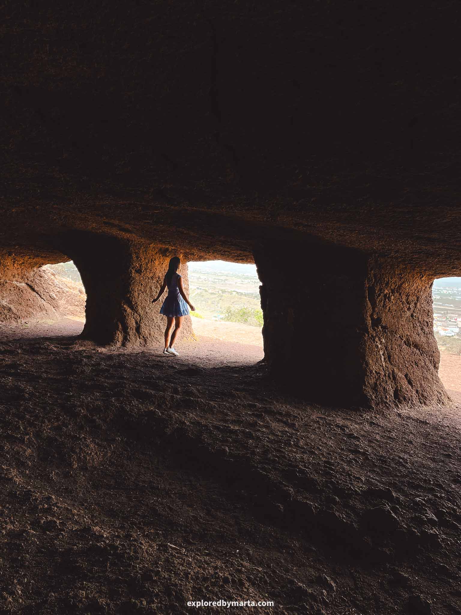 Gran Canaria, Spain-Cueva de Cuatro Puertas