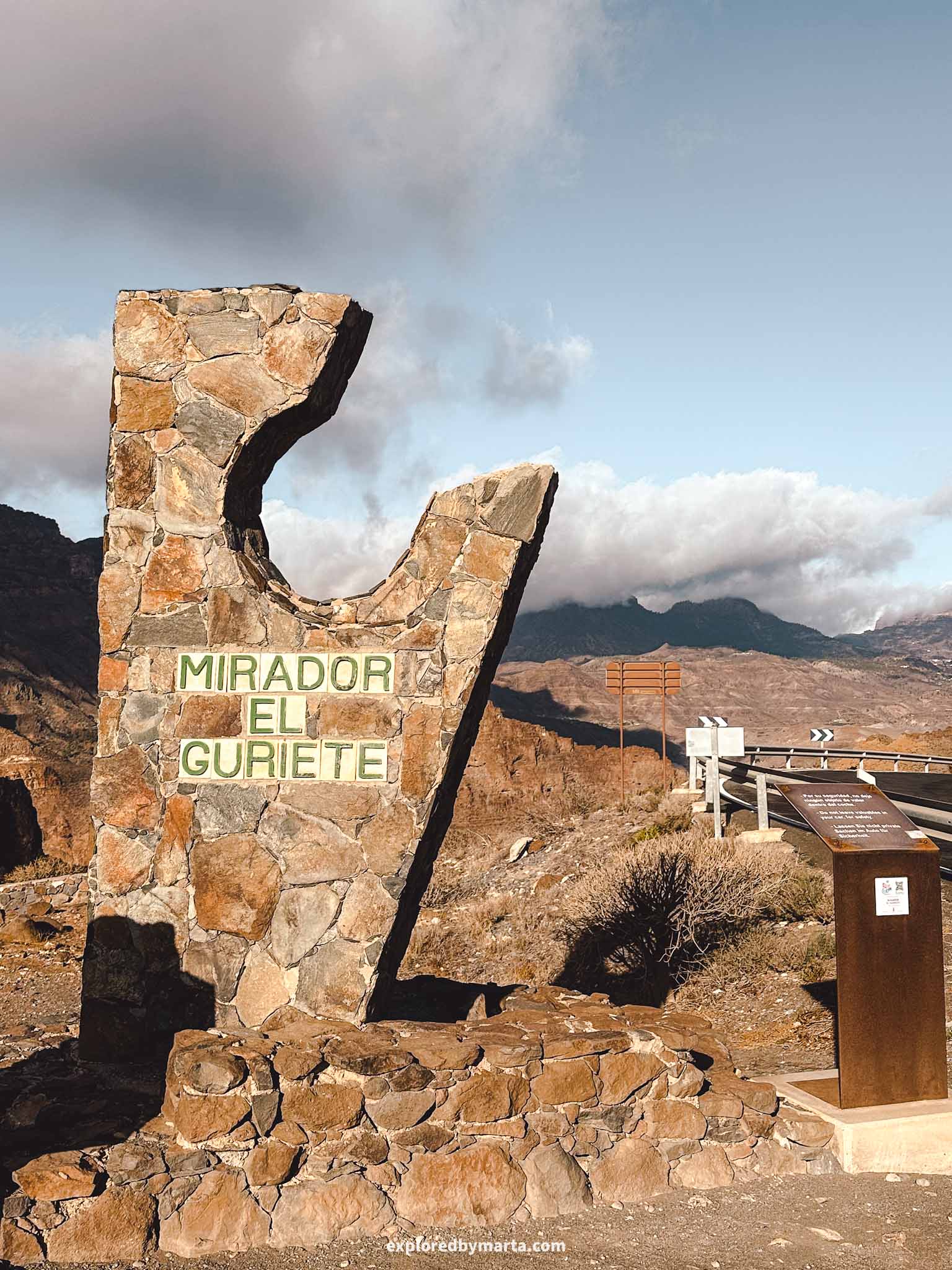Gran Canaria, Spain-Mirador El Guriete