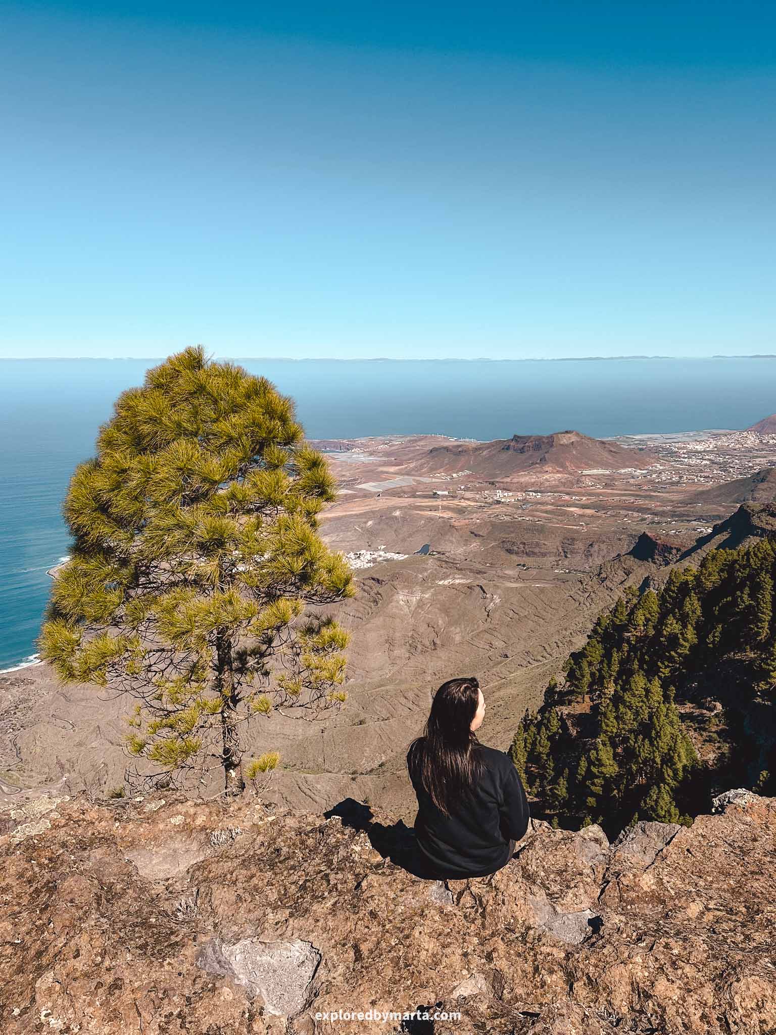 Gran Canaria, Spain-Mirador Llanos de La Mimbre