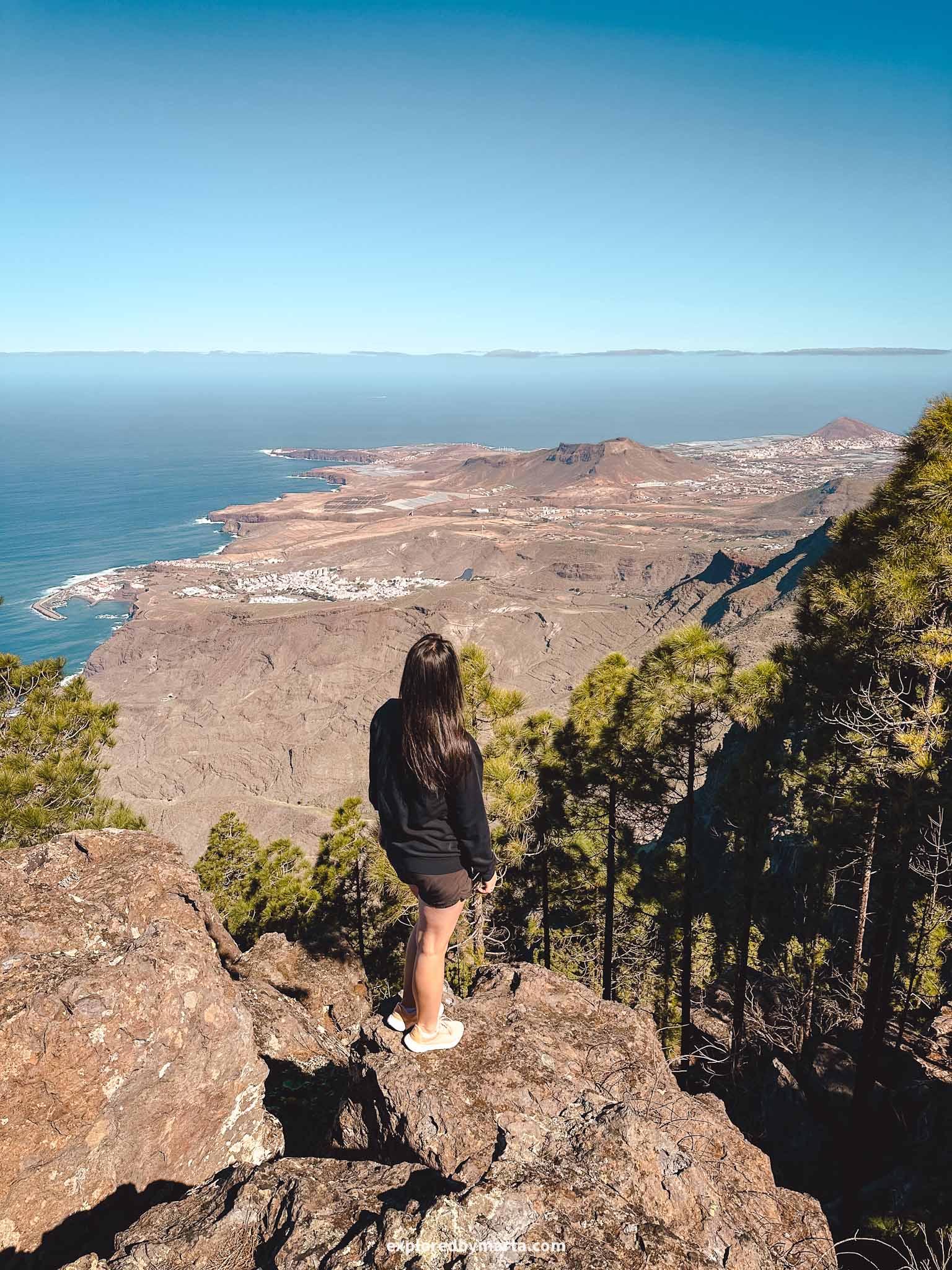 Gran Canaria, Spain-Mirador Llanos de La Mimbre