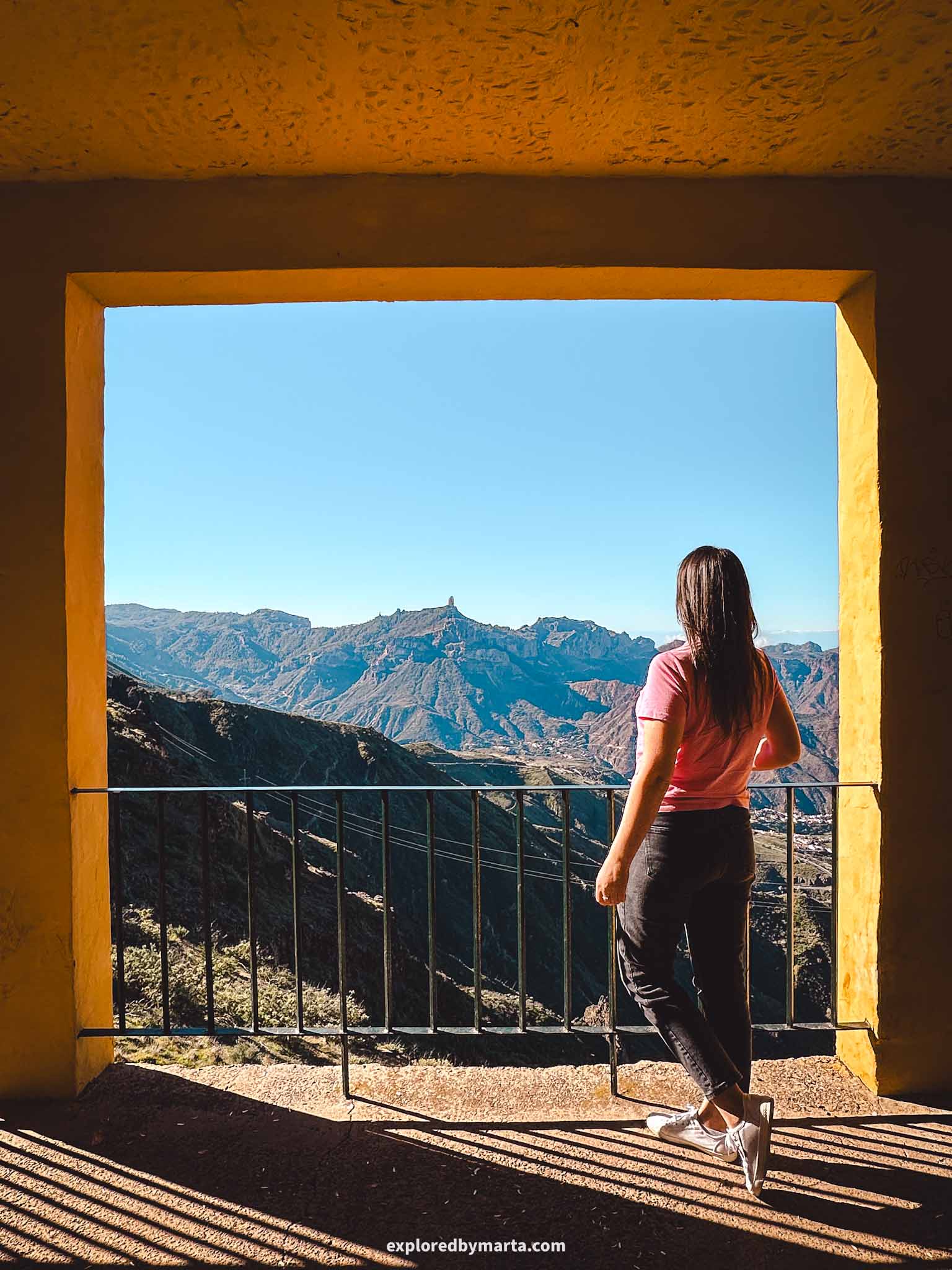 Gran Canaria, Spain-Mirador Pico de la Gorra