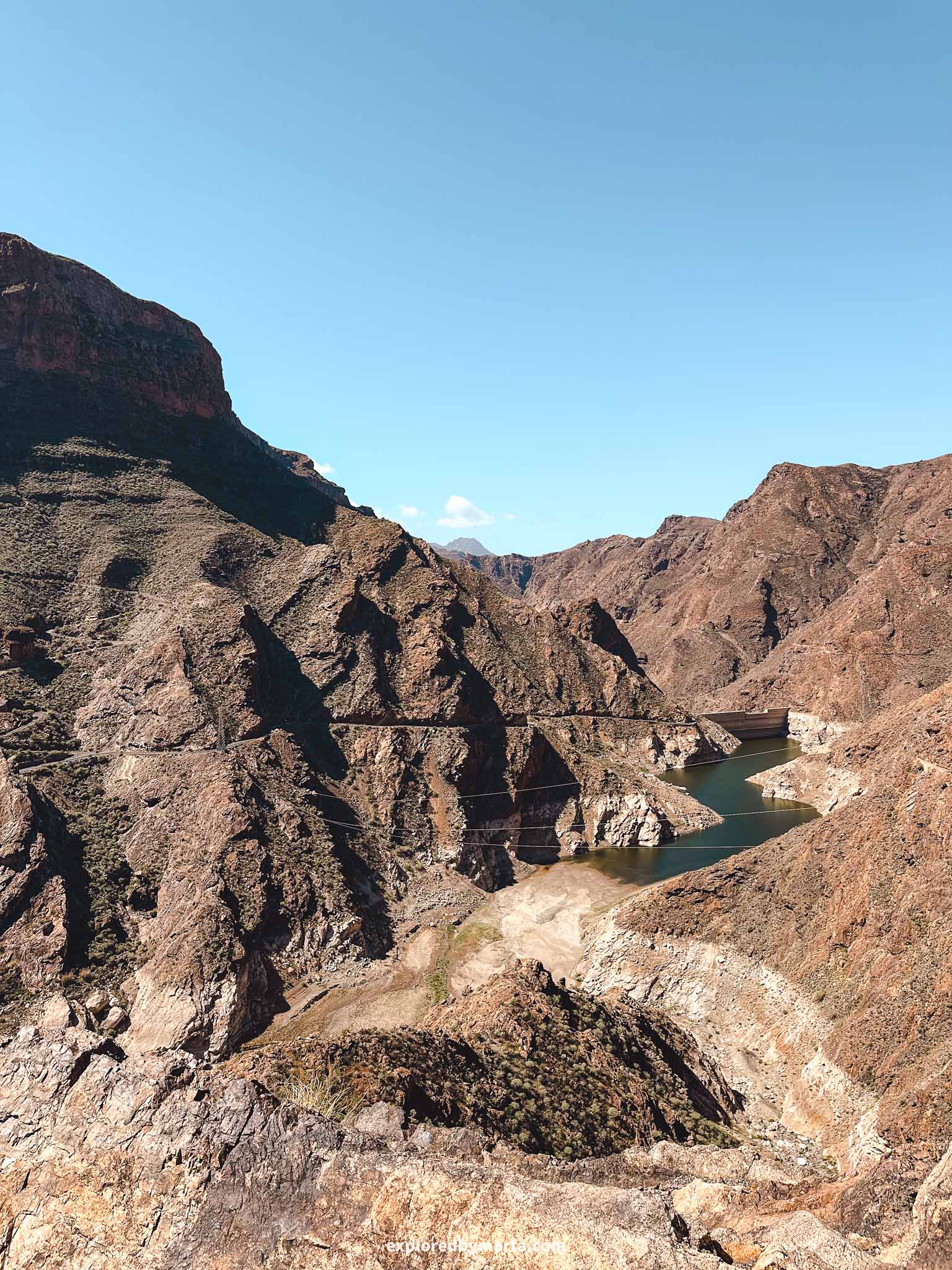 Gran Canaria, Spain-Mirador del Molino viewpoint in Gran Canaria