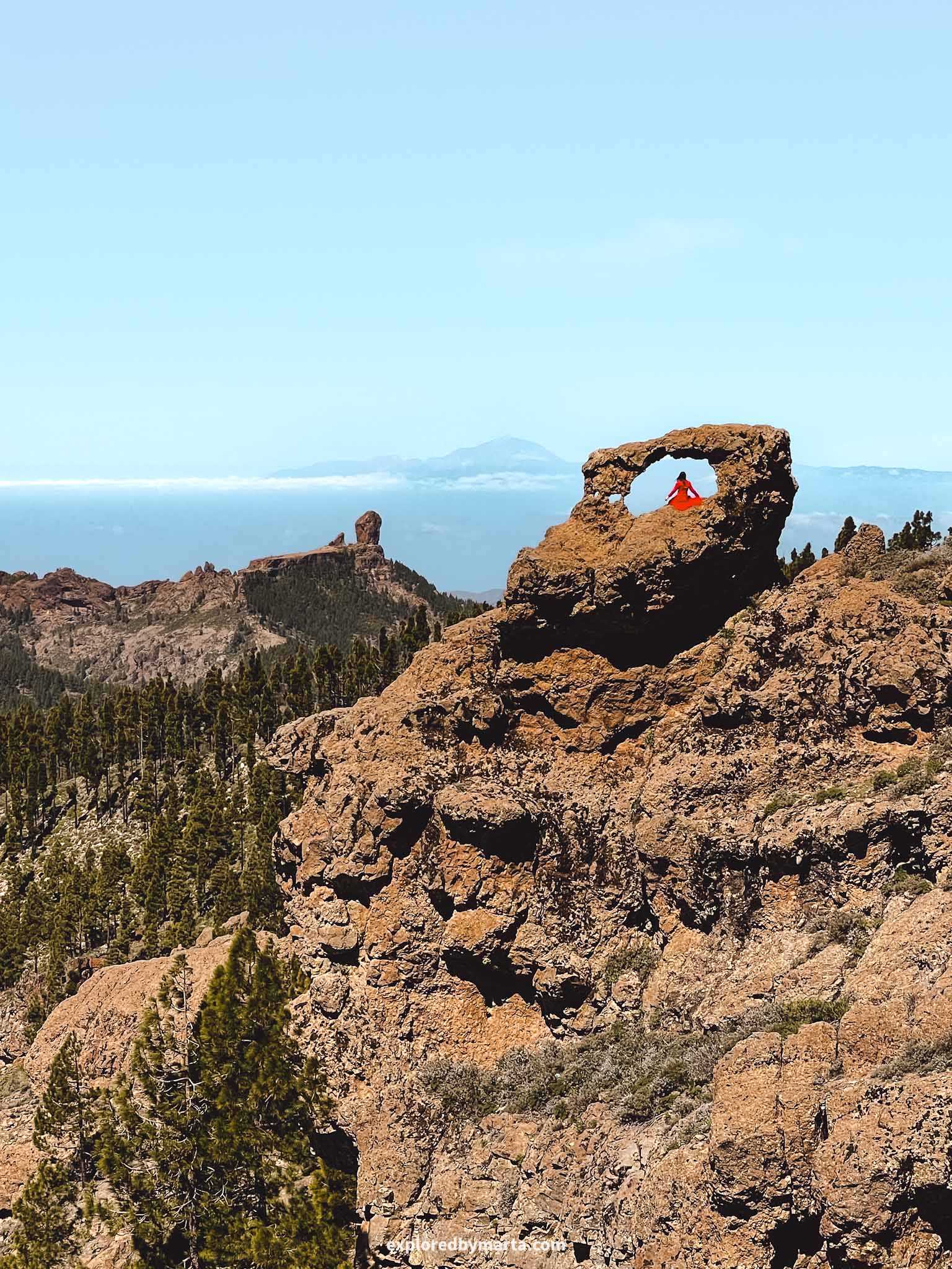 Gran Canaria, Spain-Pico de las Nieves in Gran Canaria