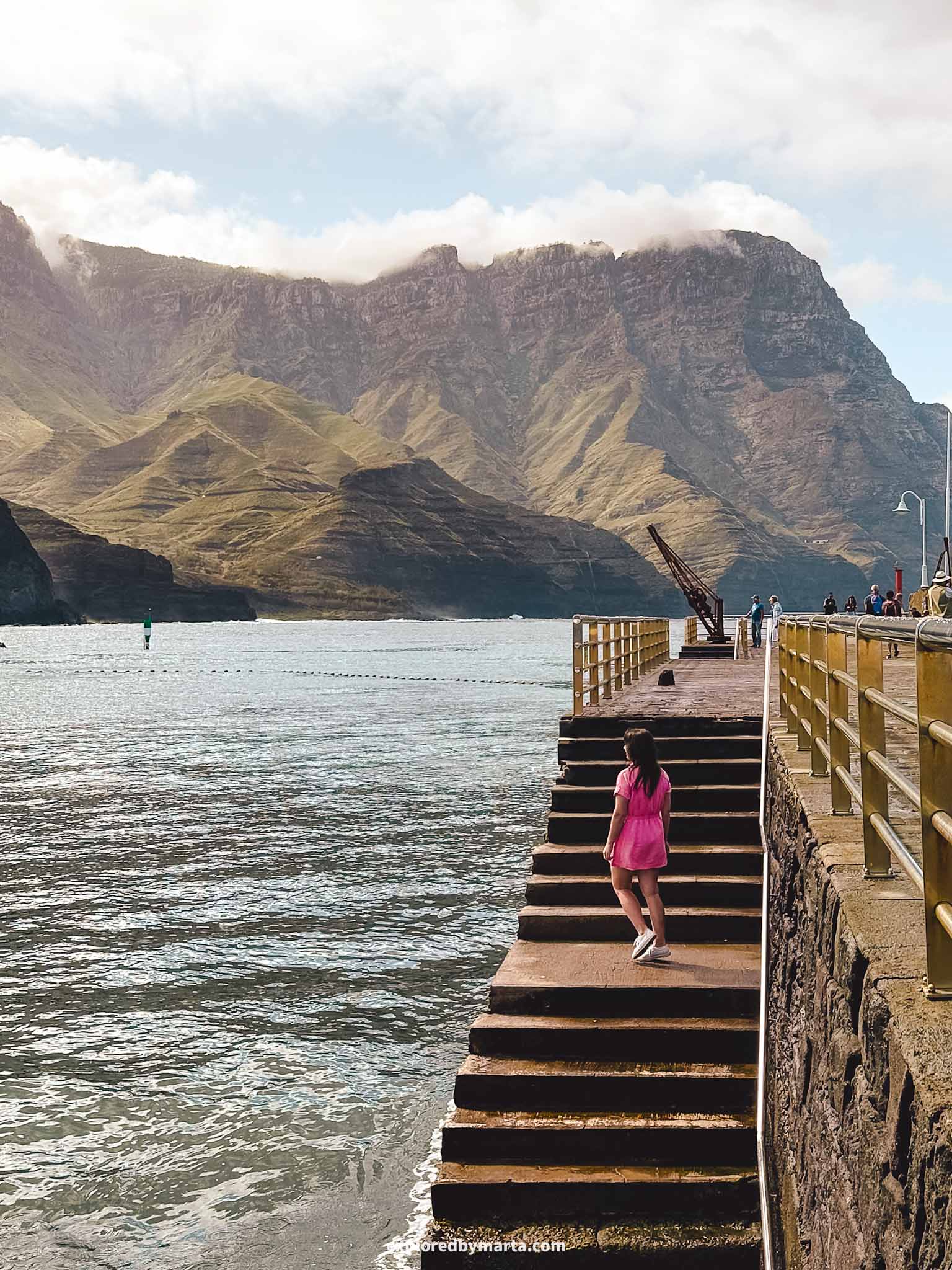 Gran Canaria, Spain-spectacular views of the mountains at Puerto de las Nieves, also called Puerto de Agaete