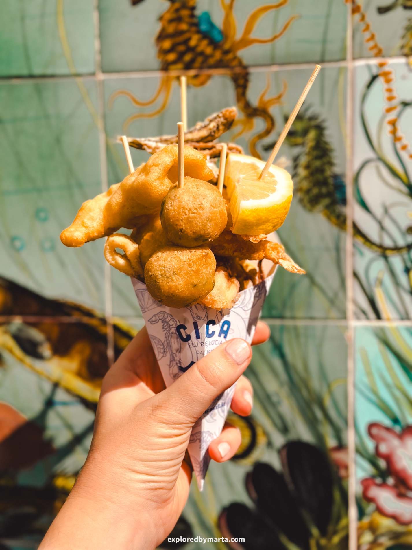 Amalfi Town, Italy-Amalfi's iconic cuoppo di mare