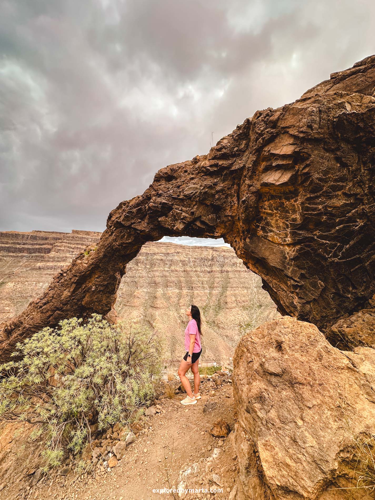 Gran Canaria, Spain-Arco del Elefante volcanic arch in shape of an elephant in Gran Canaria