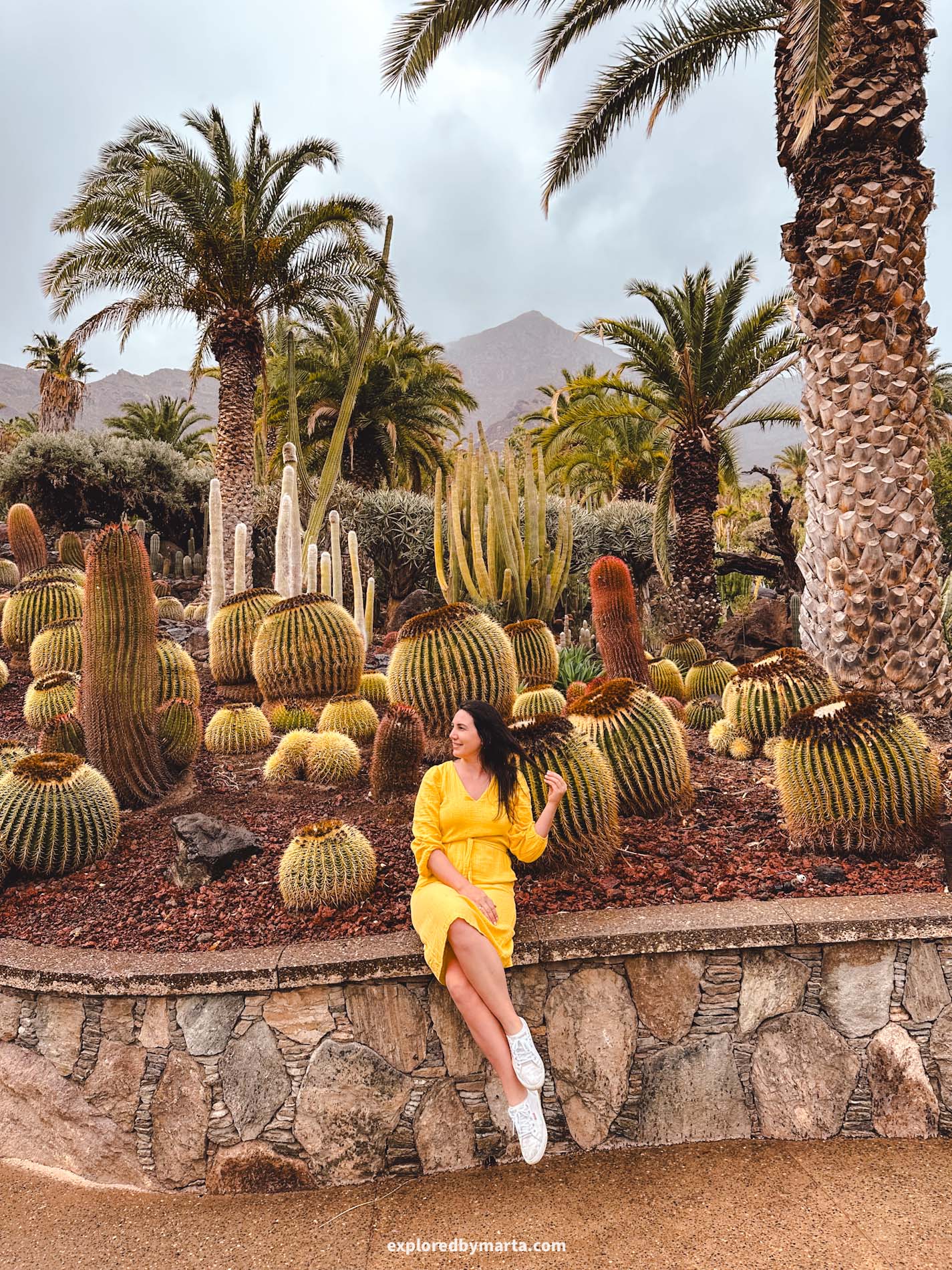 Gran Canaria, Spain-Cactualdea Park, largest cactus park in Europe
