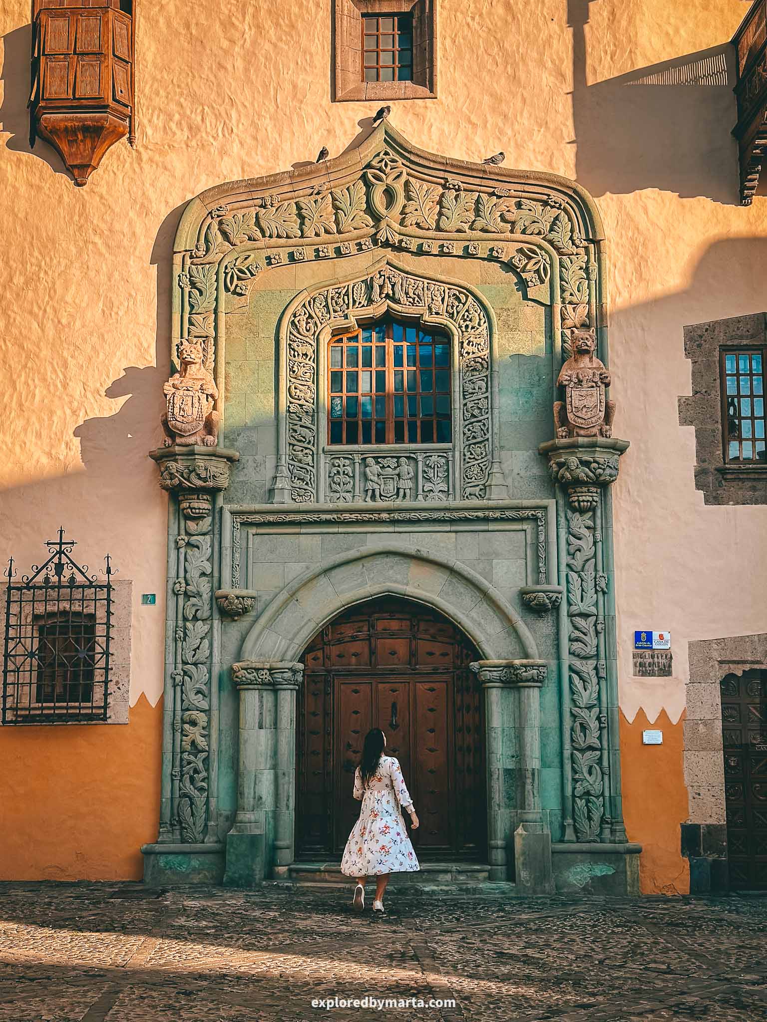 Gran Canaria, Spain-Casa de Colón in Vegueta, a colonial mansion that Christopher Columbus visited during his stop in Gran Canaria