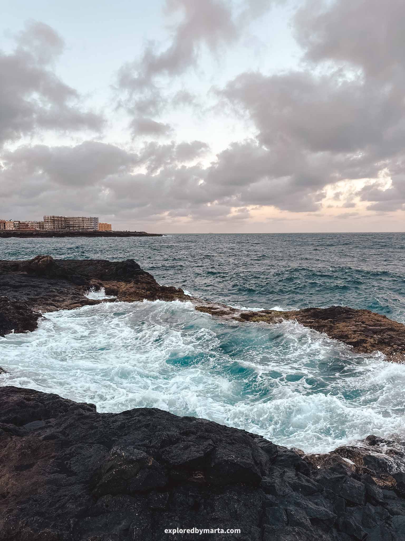 Gran Canaria, Spain-El Bufadero in La Garita, Gran Canaria