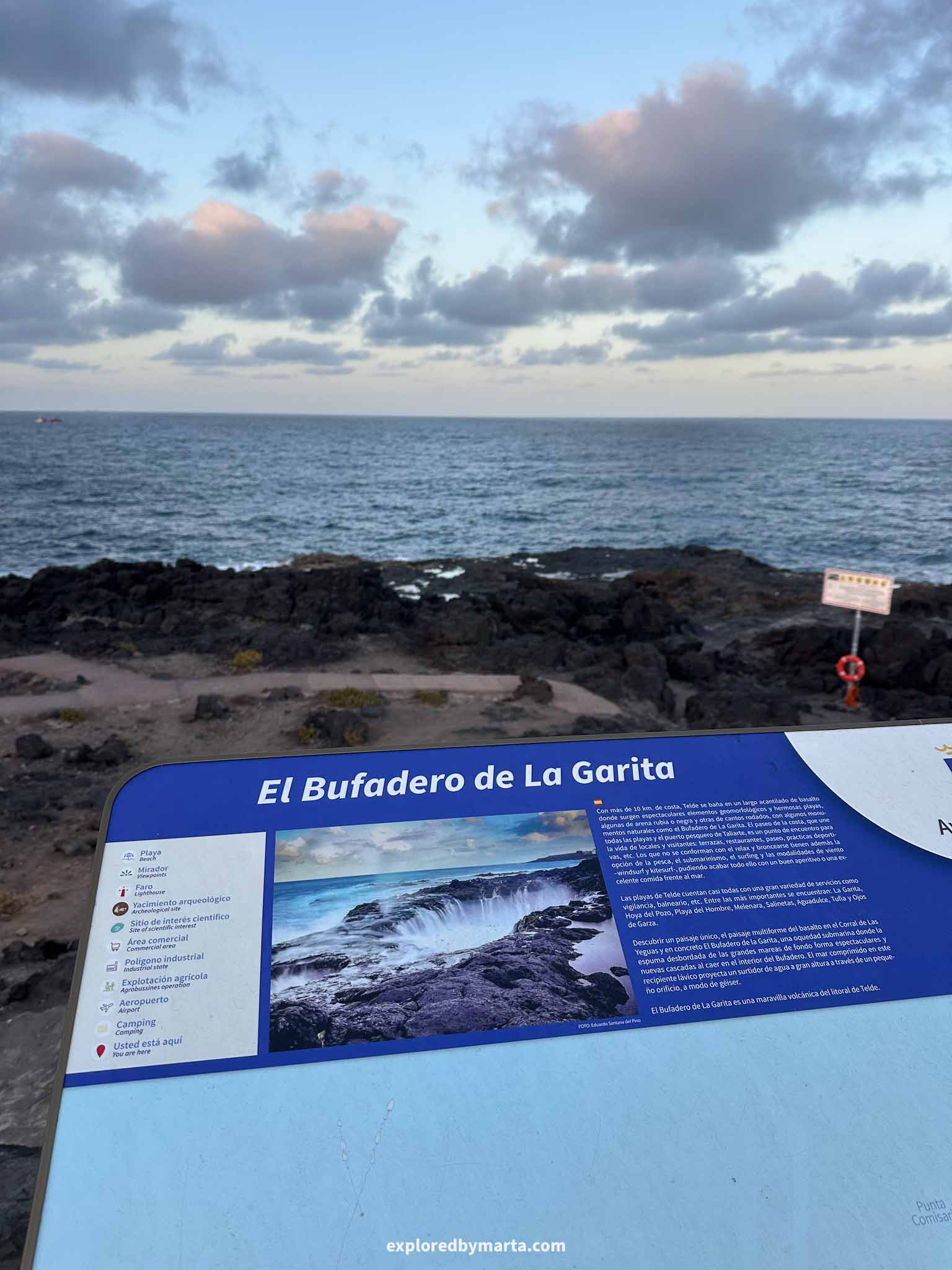 Gran Canaria, Spain-El Bufadero in La Garita, Gran Canaria
