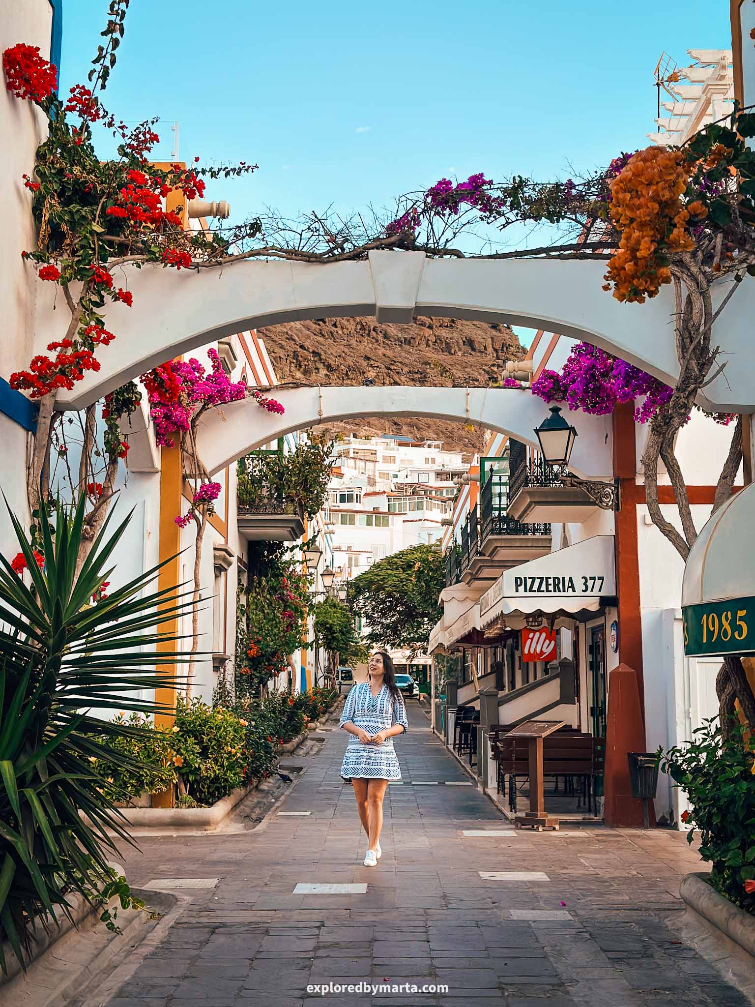 Gran Canaria, Spain-Little Venice Neighborhood in Puerto de Mogán