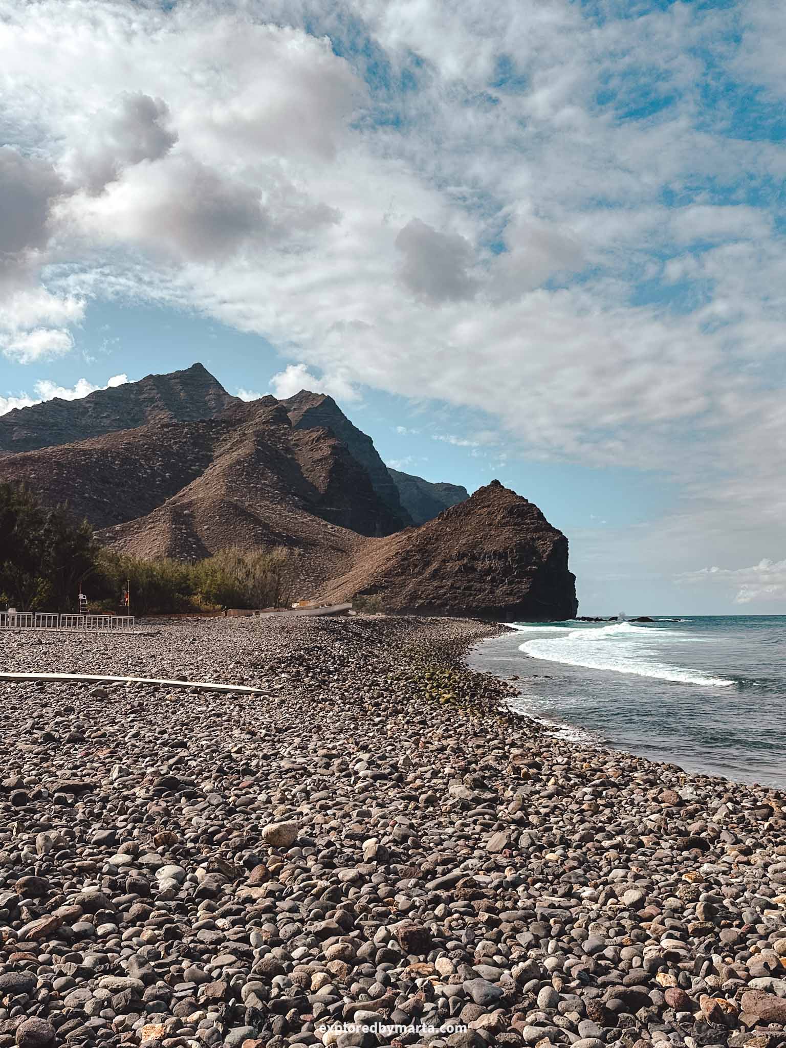 Gran Canaria, Spain-Puerto de La Aldea village in northwest Gran Canaria