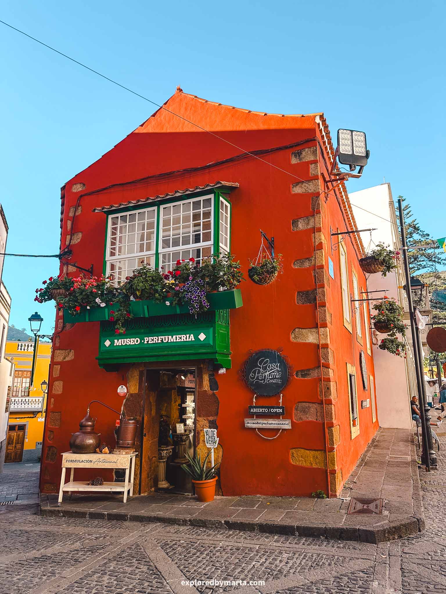 Gran Canaria, Spain-Teror village in Gran Canaria