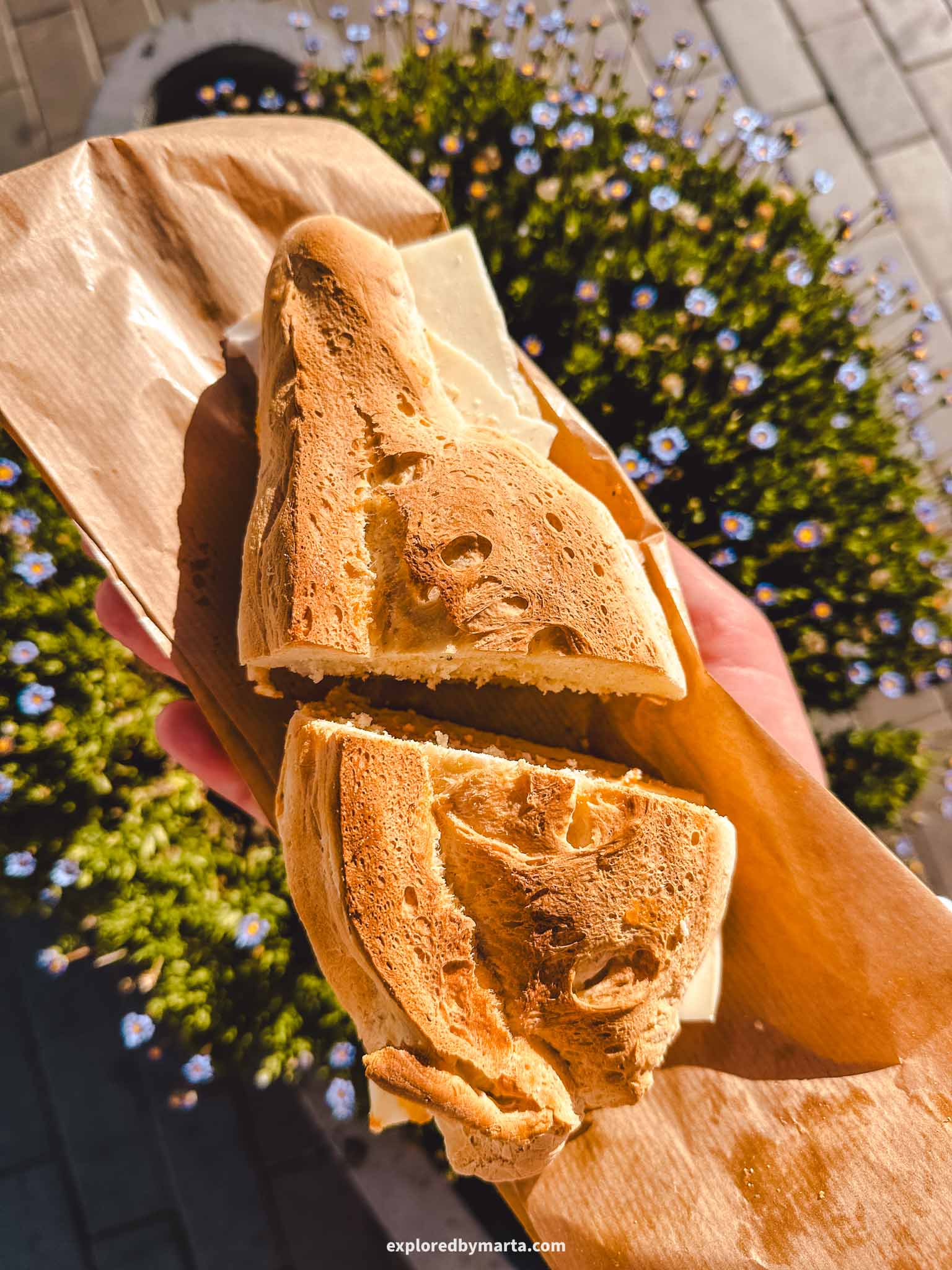 Gran Canaria, Spain-chorizo de Teror sandwich