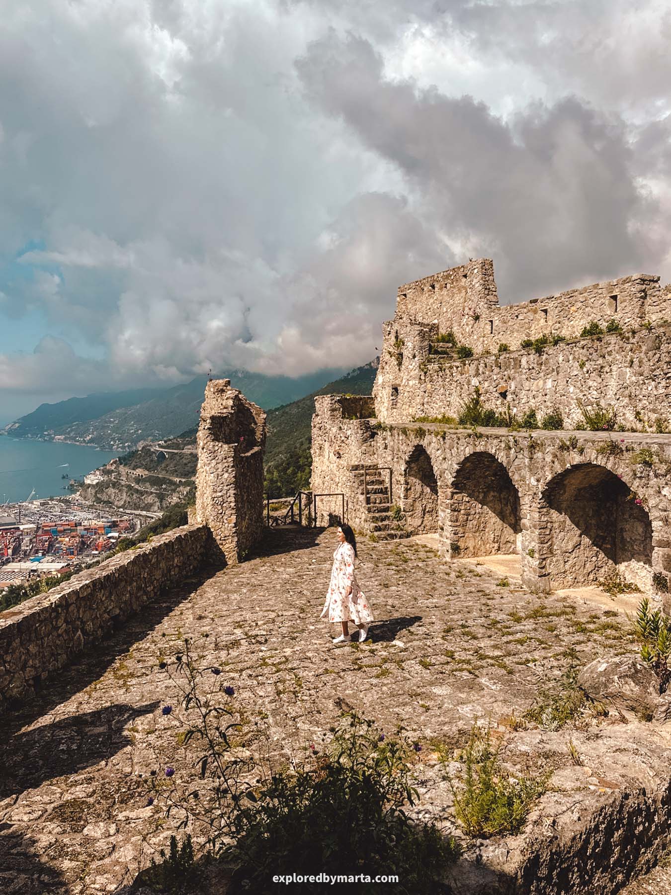 Salerno, Italy-Castello di Arechi