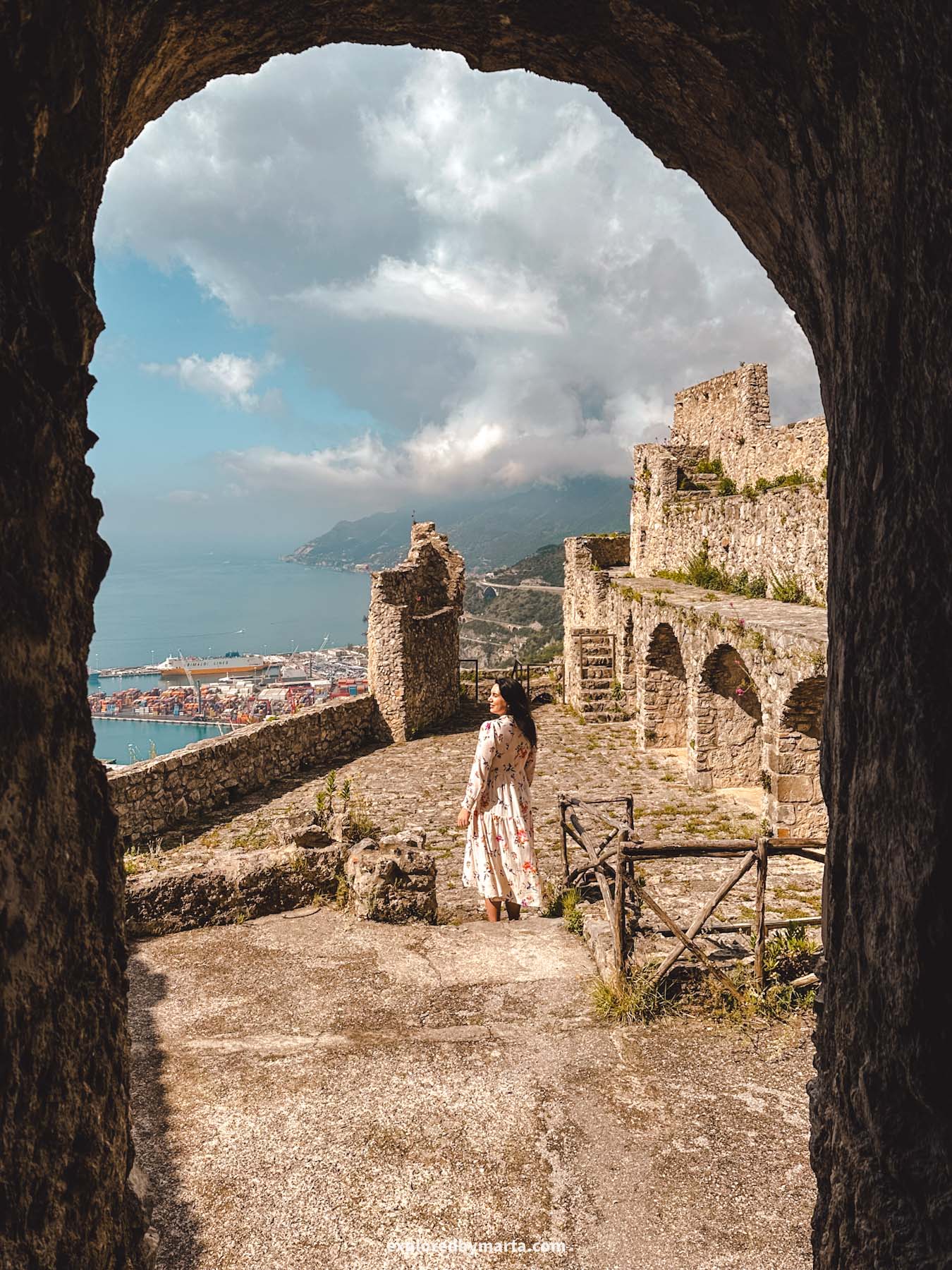Salerno, Italy-Castello di Arechi