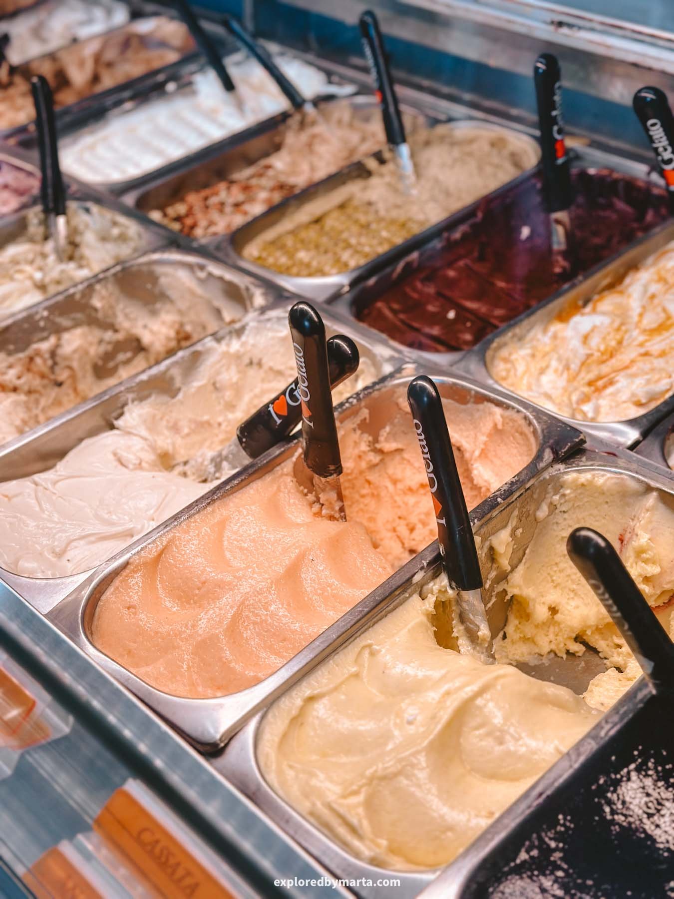 Salerno, Italy-legendary brioche gelatos at Bar Gelateria Nettuno