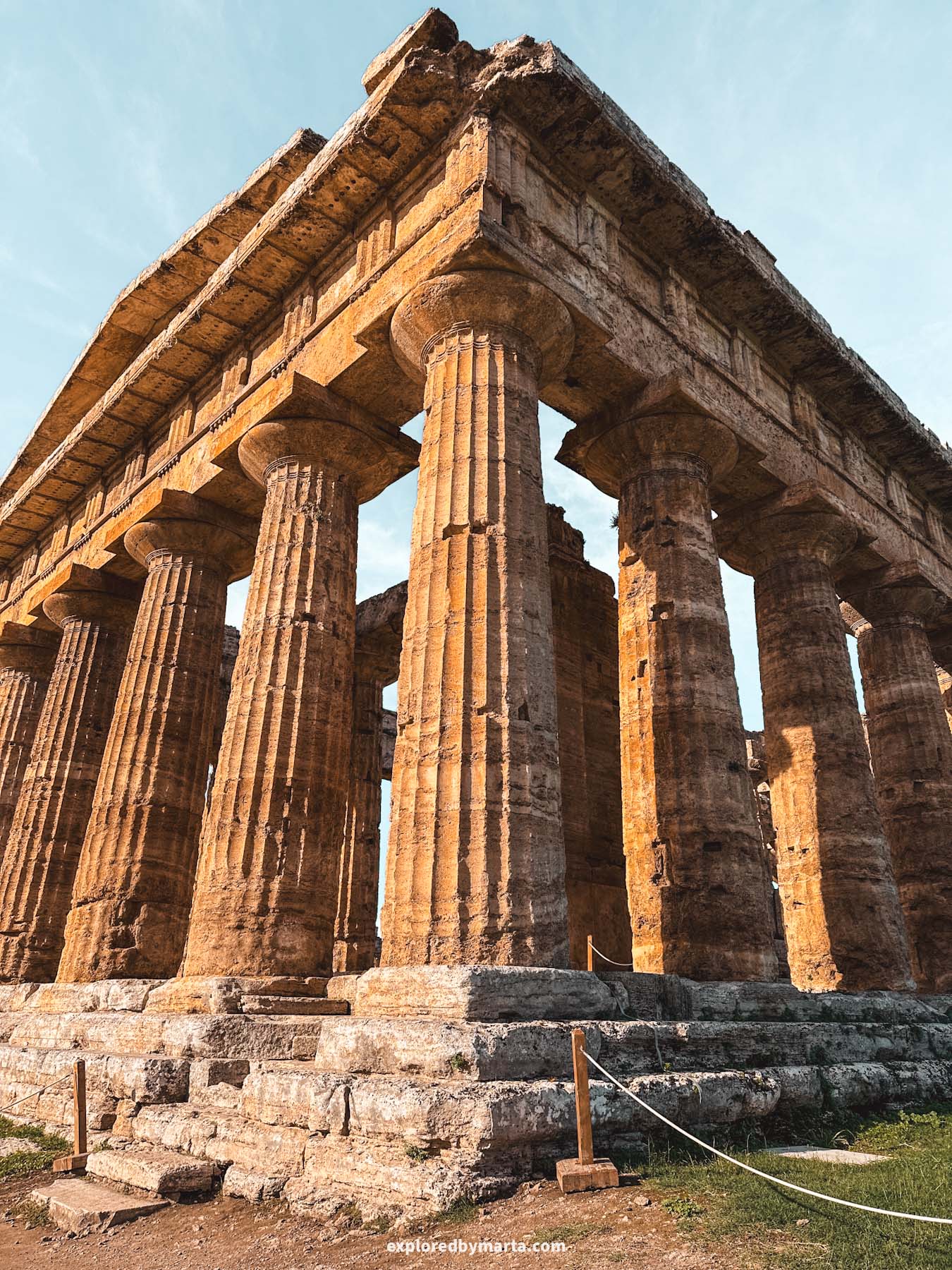 Campania, Italy-Archaeological Park of Paestum near Salerno