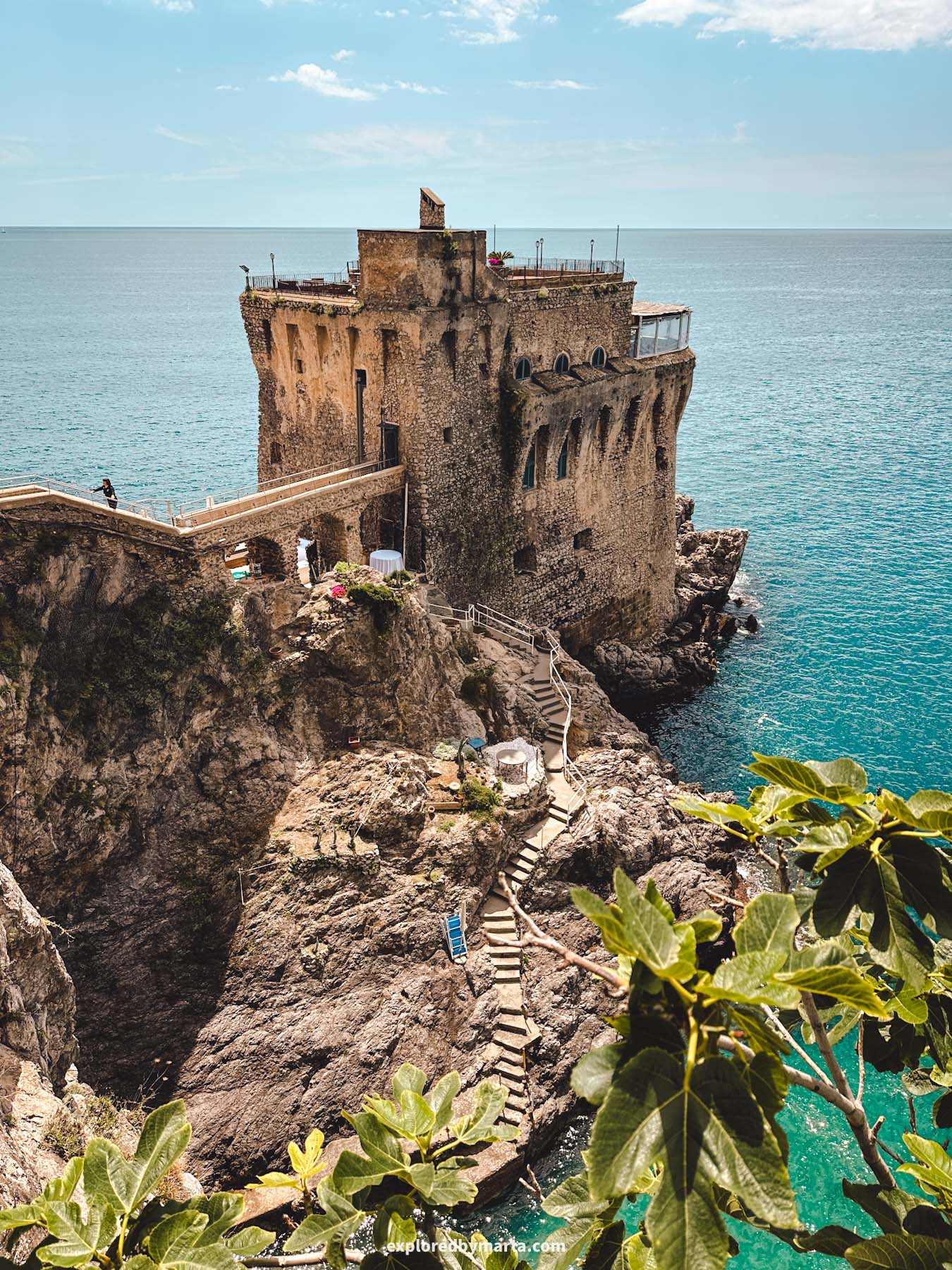 Maiori, Italy-Ristorante Torre Normanna in Maiori