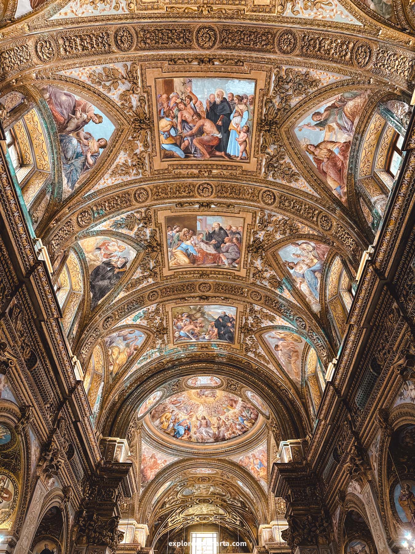 Salerno, Italy-Church of St. George is a former Benedictine monastery church in Salerno