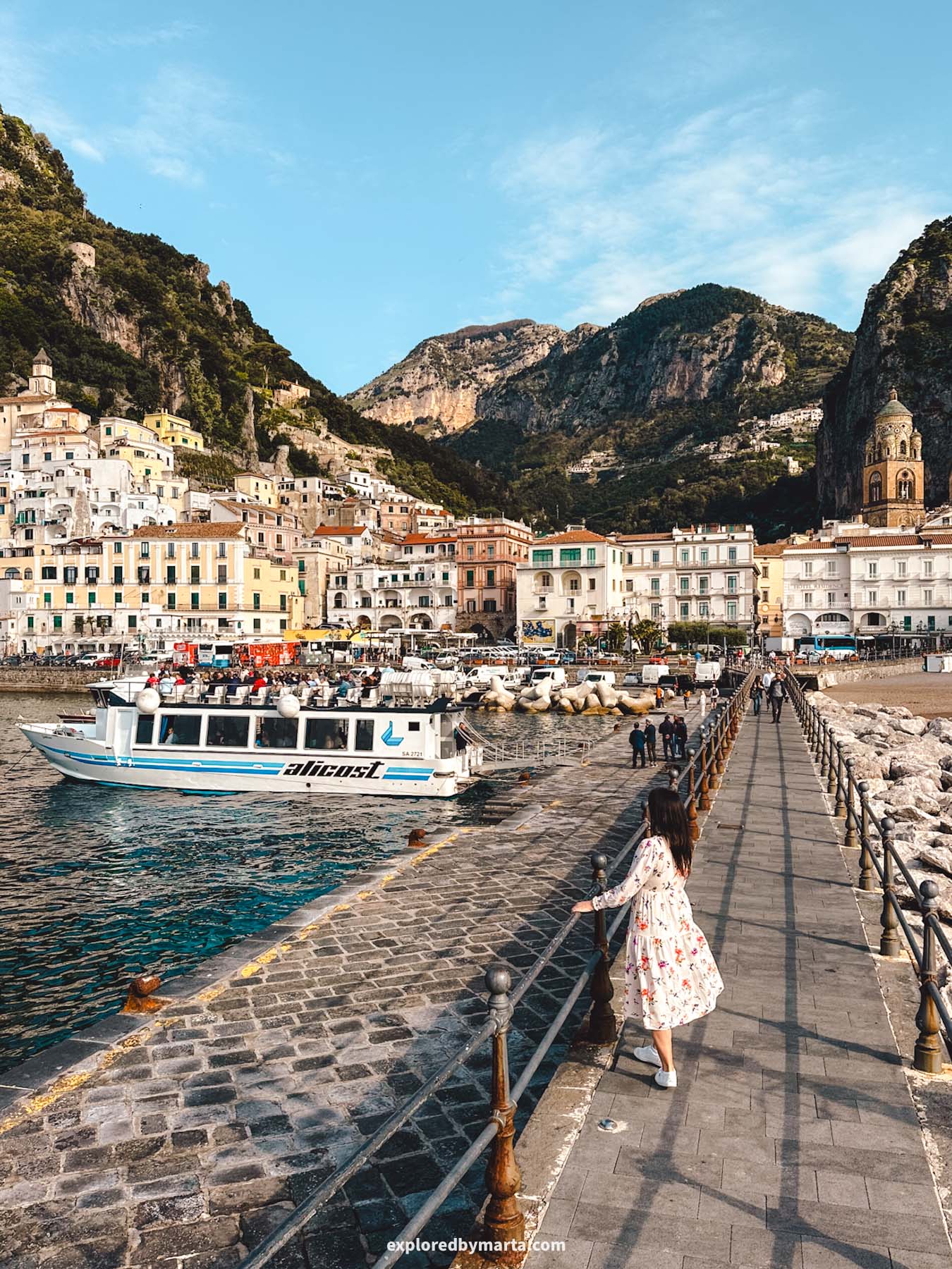 Salerno, Italy-day trip fron Salerno to Amalfi