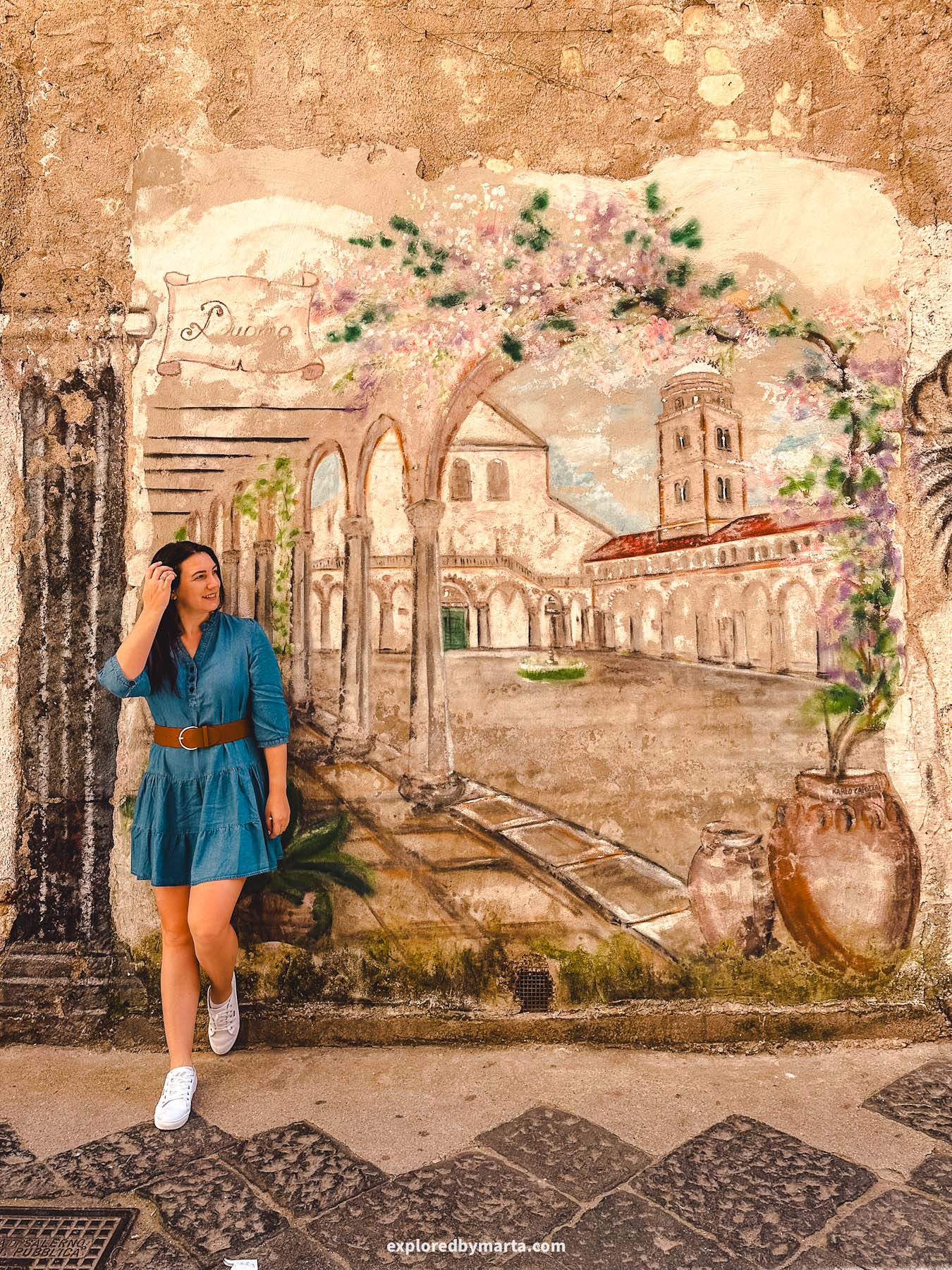 Salerno, Italy-iconic street art murals in Salerno