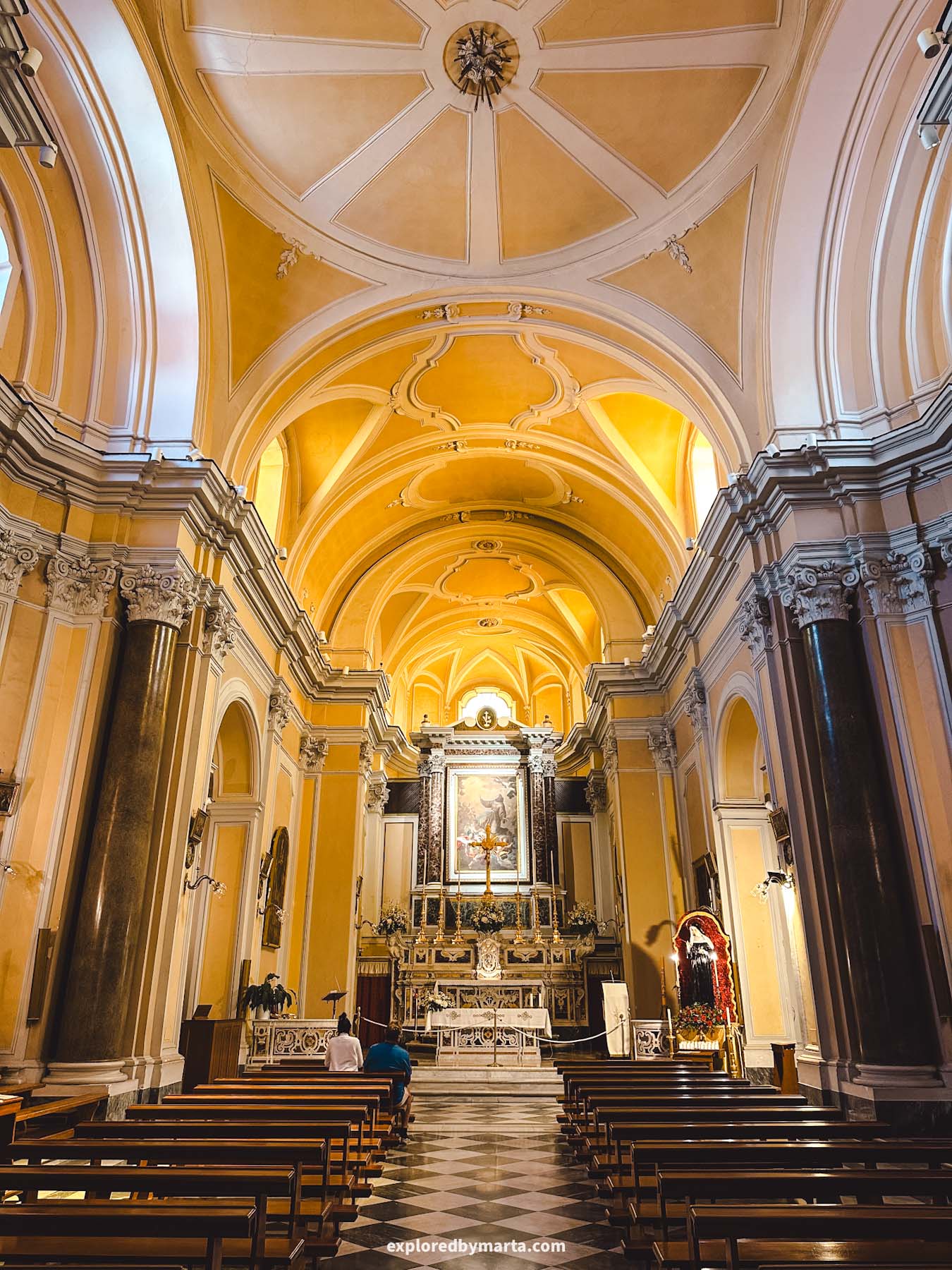 Sorrento, Italy-St.Francis Church and Convent in Sorrento