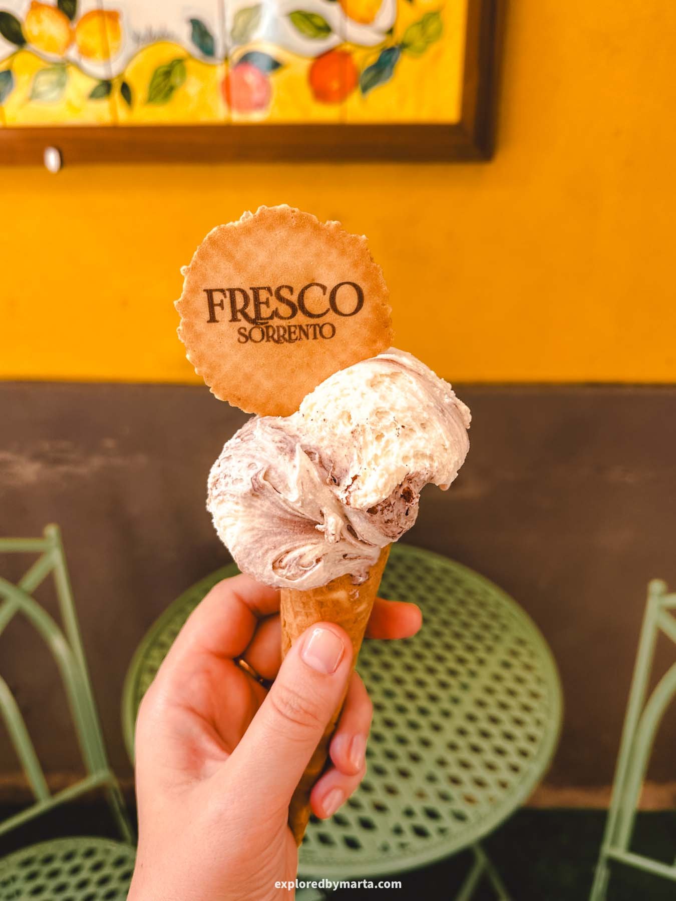 Sorrento, Italy-best gelato in Sorrento-Fresco Sorrento