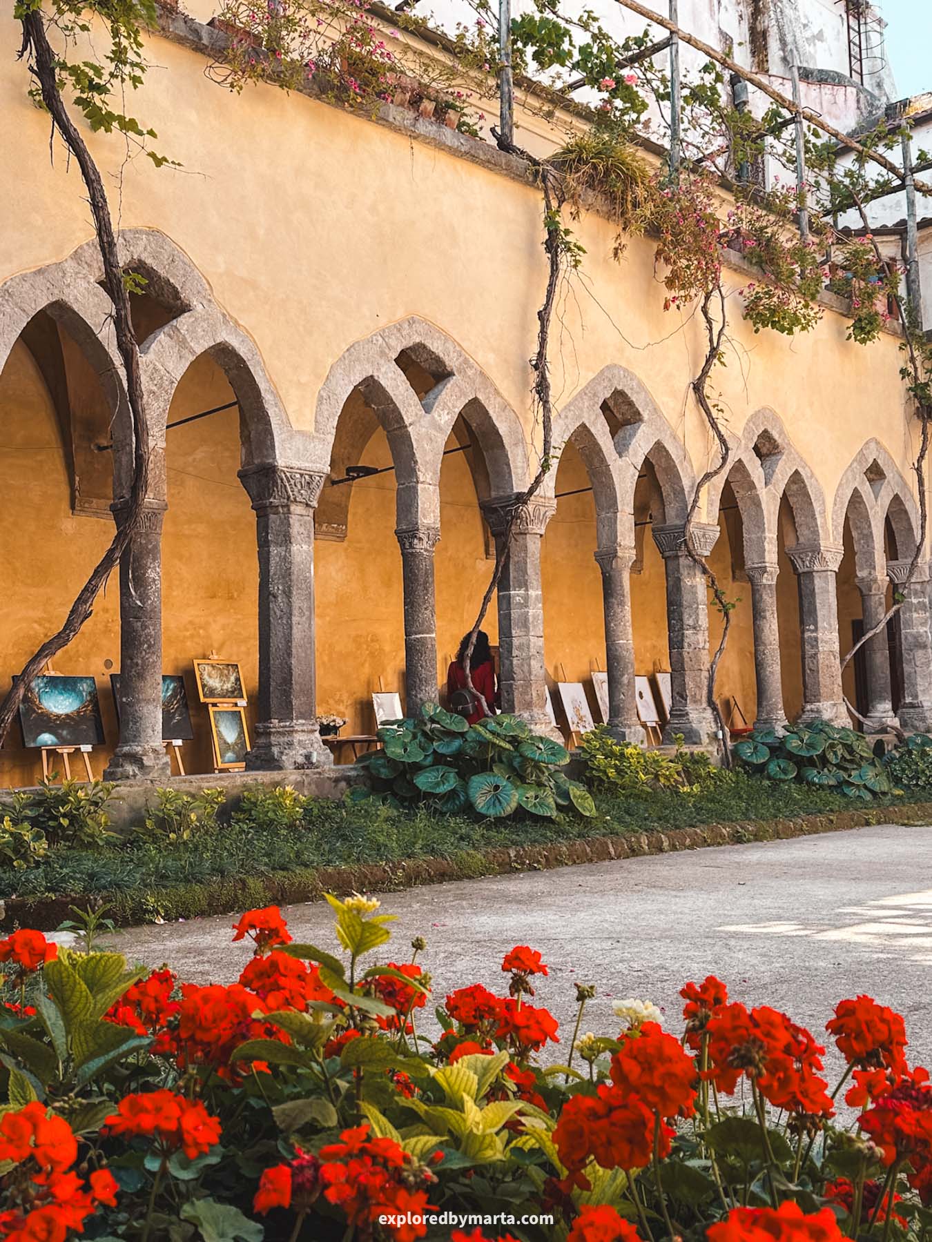 Sorrento, Italy-the gorgeous Chiostro di San Francesco in Sorrento