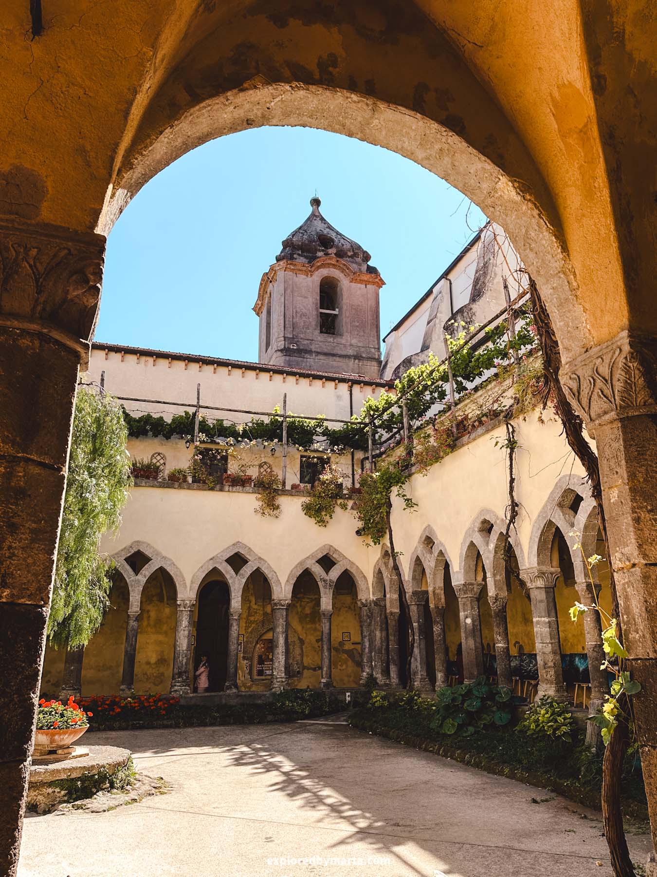 Sorrento, Italy-the gorgeous Chiostro di San Francesco in Sorrento