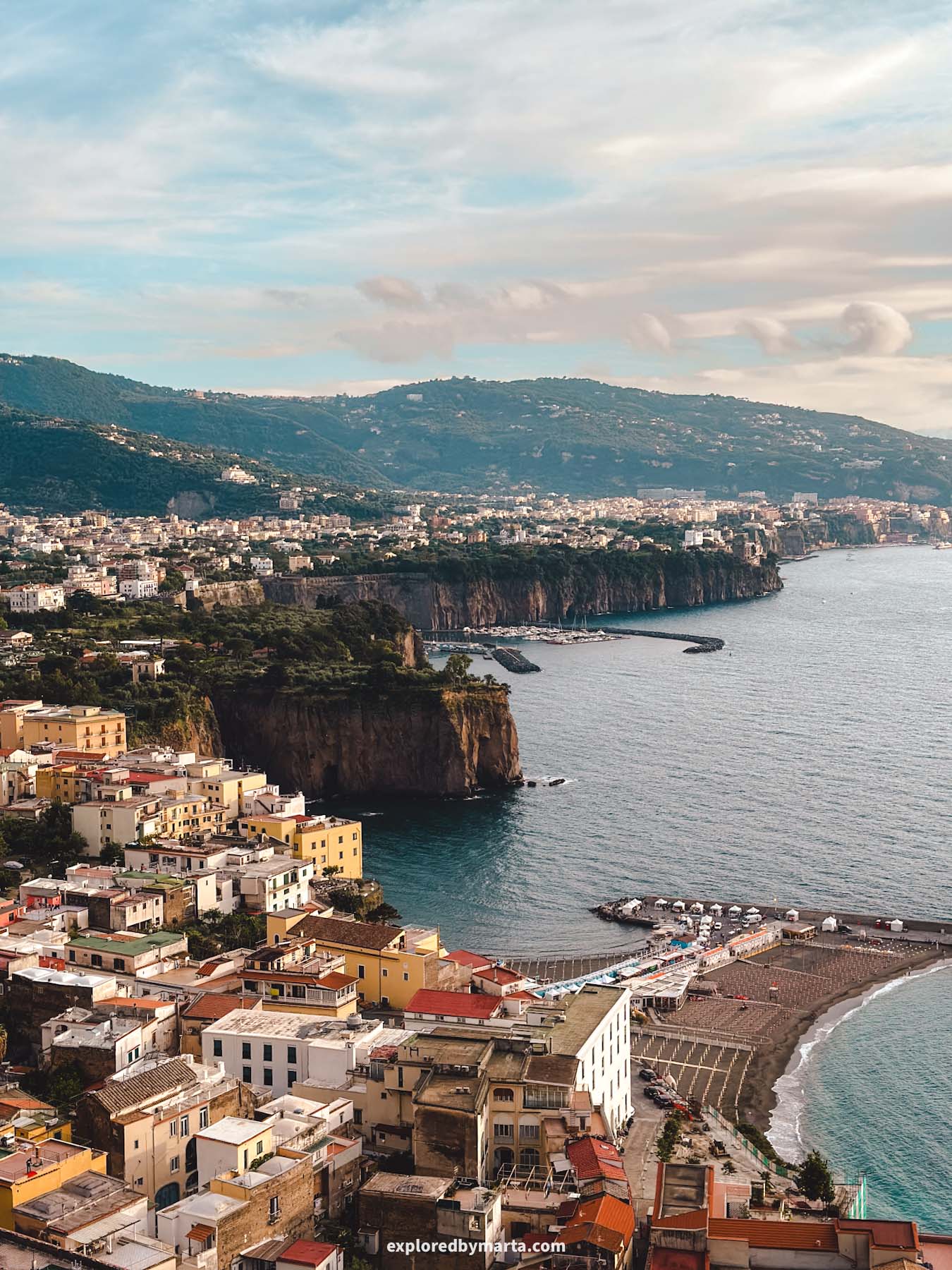 Sorrento, Italy-Belvedere di Sorrento or Sorrento viewpoint
