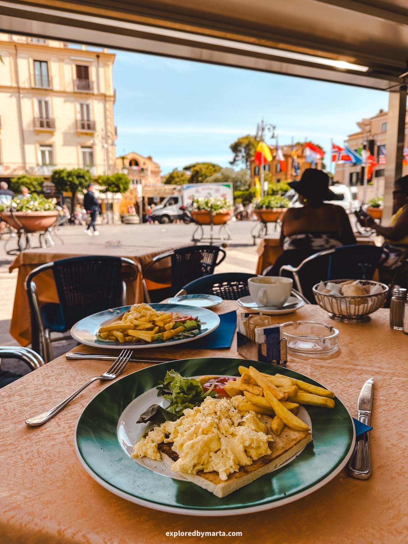 Sorrento, Italy-Fauno Bar in Piazza Tasso square in Sorrento