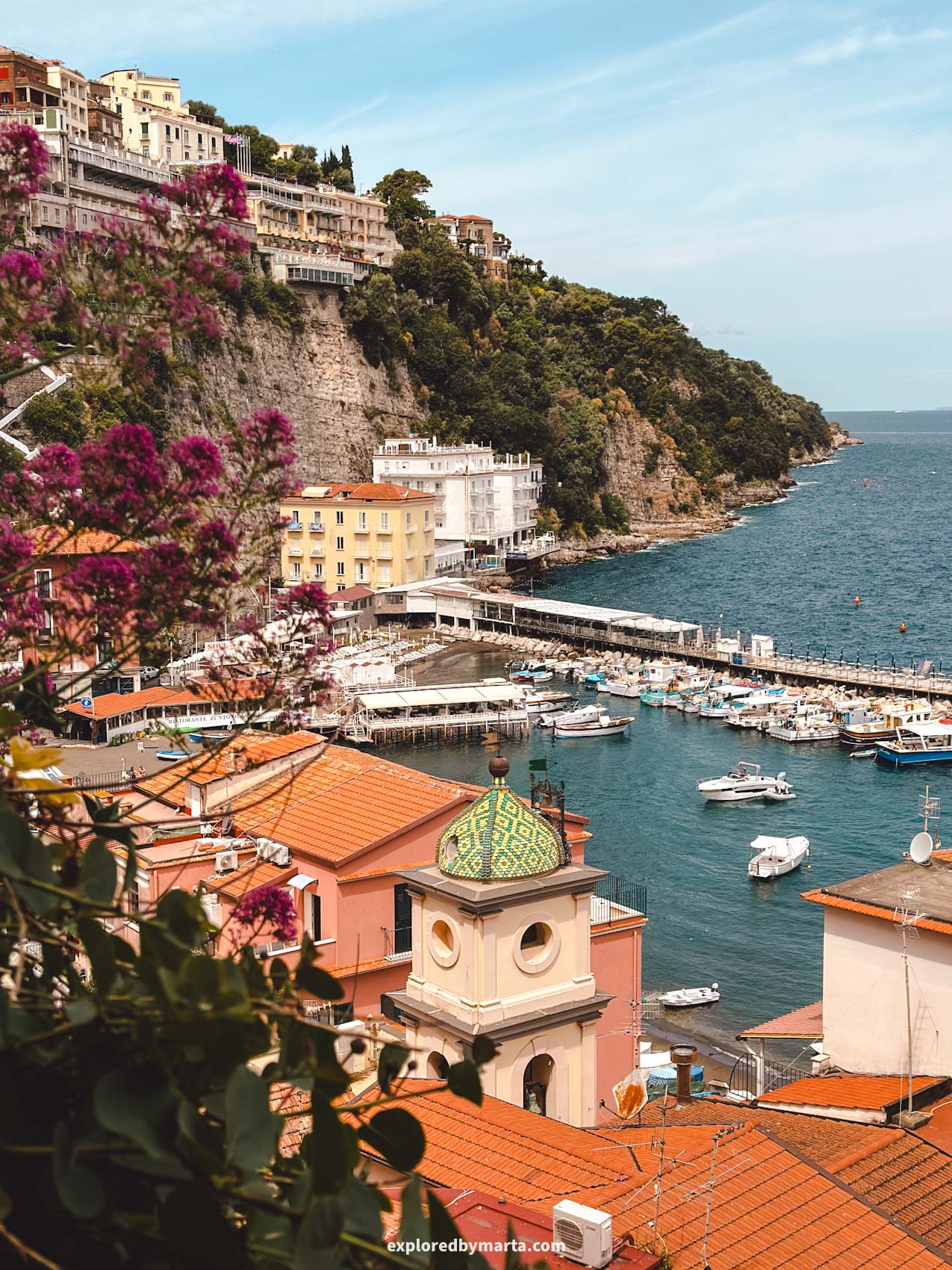 Sorrento, Italy-Marina Grande fishing village in Sorrento, Italy