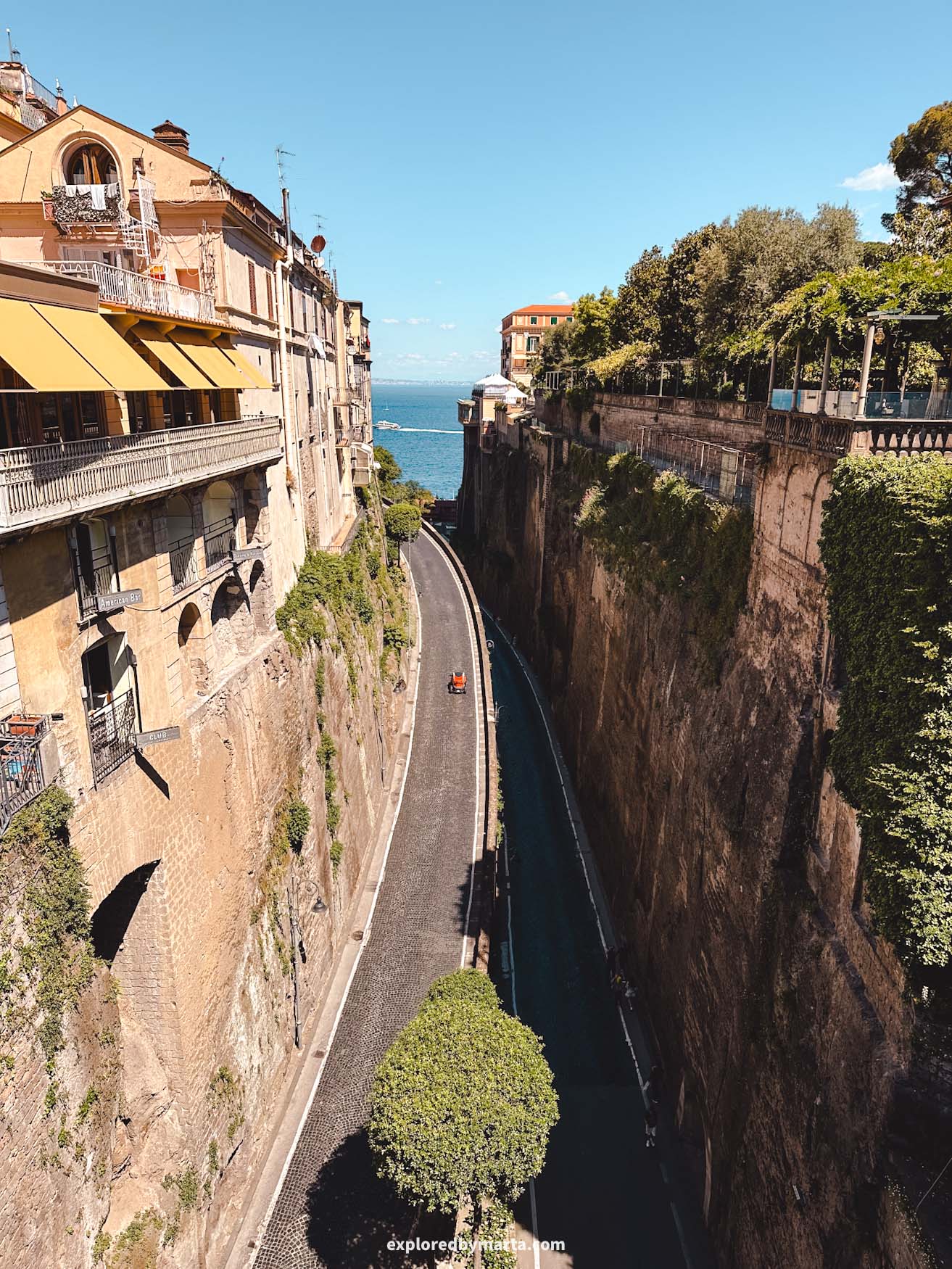 Sorrento, Italy-Mirante Piazza Tasso in Sorrento
