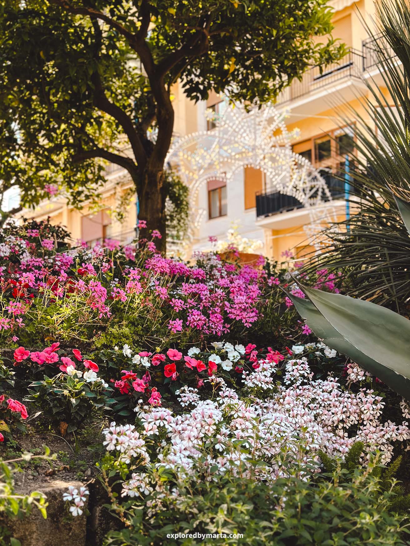 Sorrento, Italy-Parco di Villa Fiorentino in Sorrento