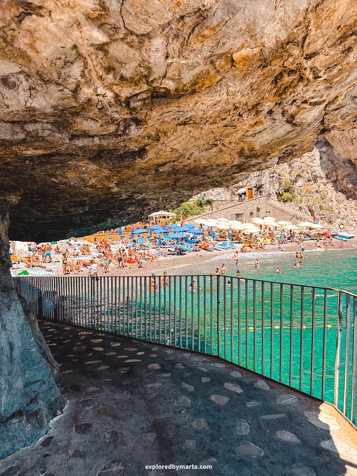 Amalfi Coast, Italy-Marina di Praia secret beach in Praiano