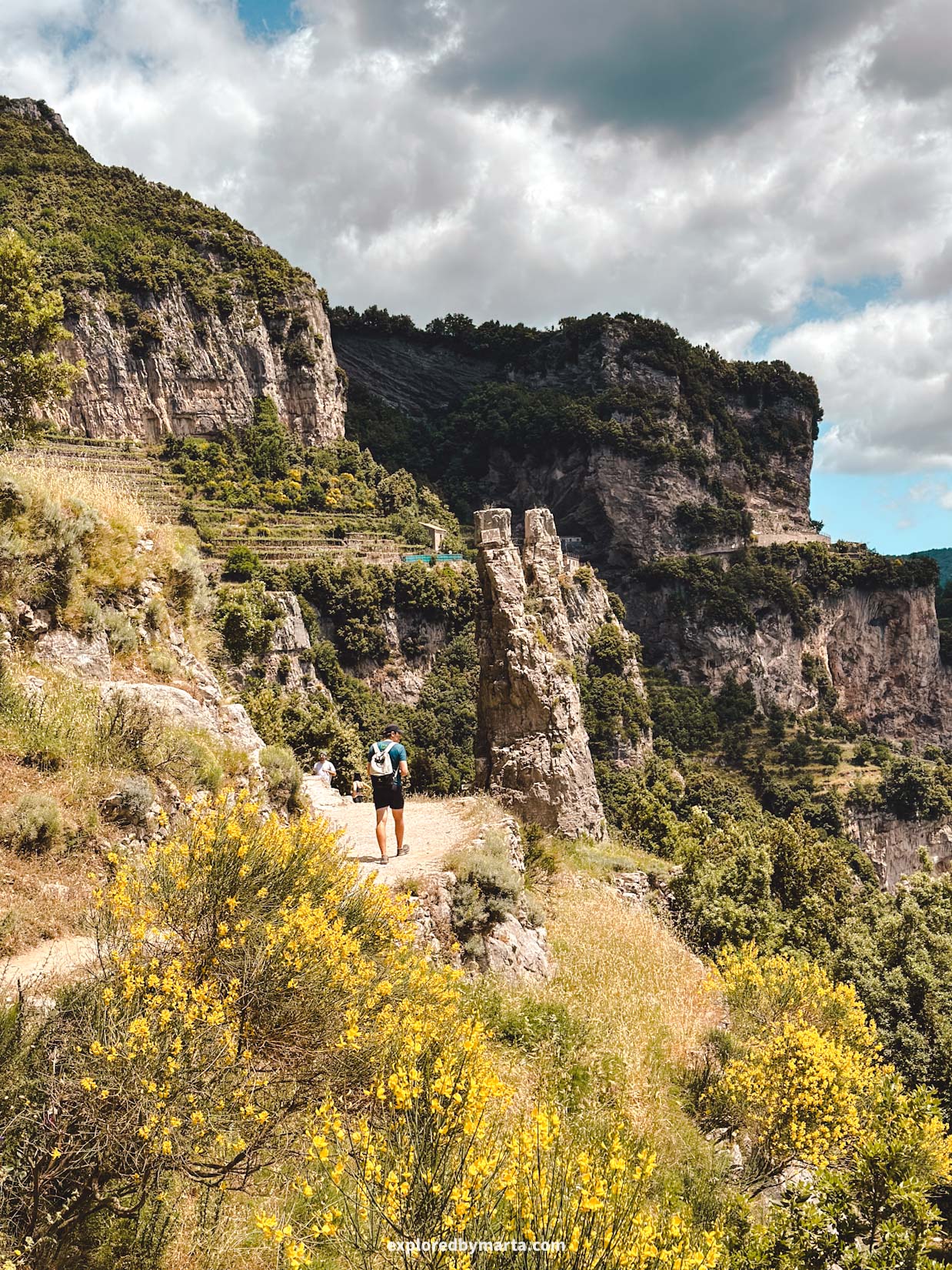 Amalfi Coast, Italy-Path of the Gods, or Sentiero degli Dei