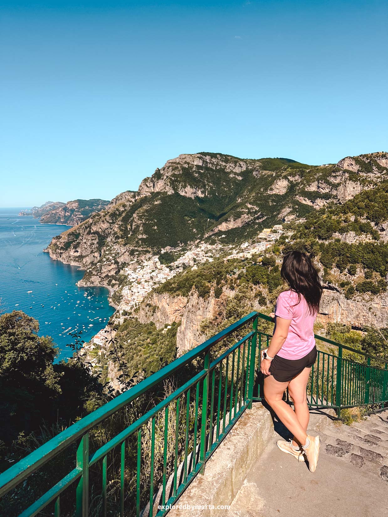 Amalfi Coast, Italy-Path of the Gods, or Sentiero degli Dei
