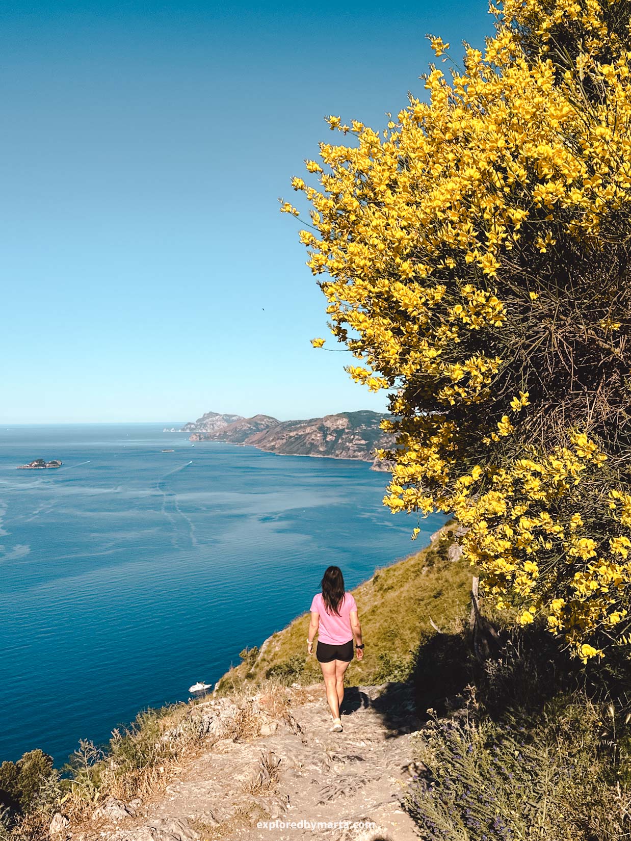 Amalfi Coast, Italy-Path of the Gods, or Sentiero degli Dei
