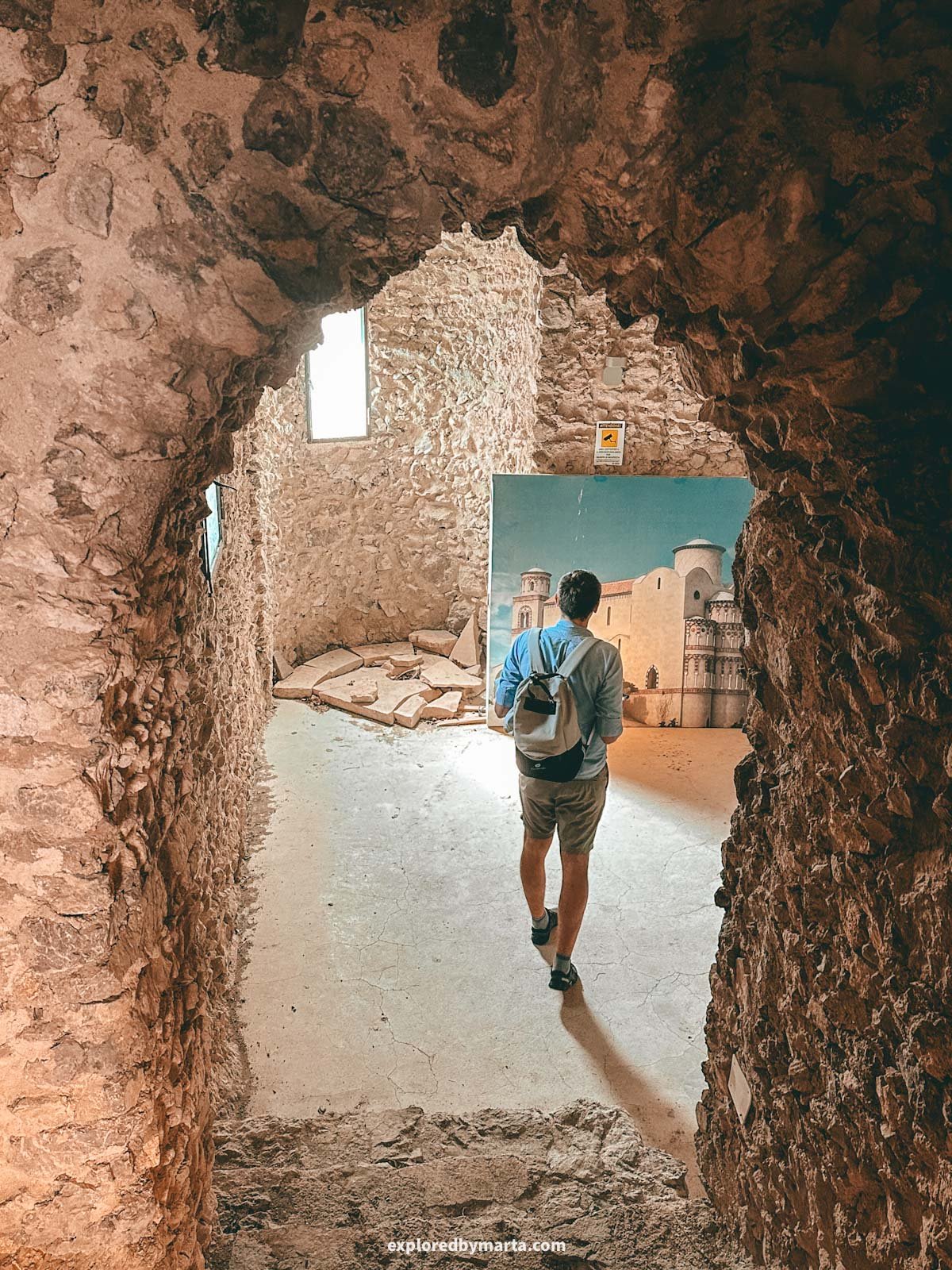 Amalfi Coast, Italy-Ruins of the San Eustaquio Basilica in Scala
