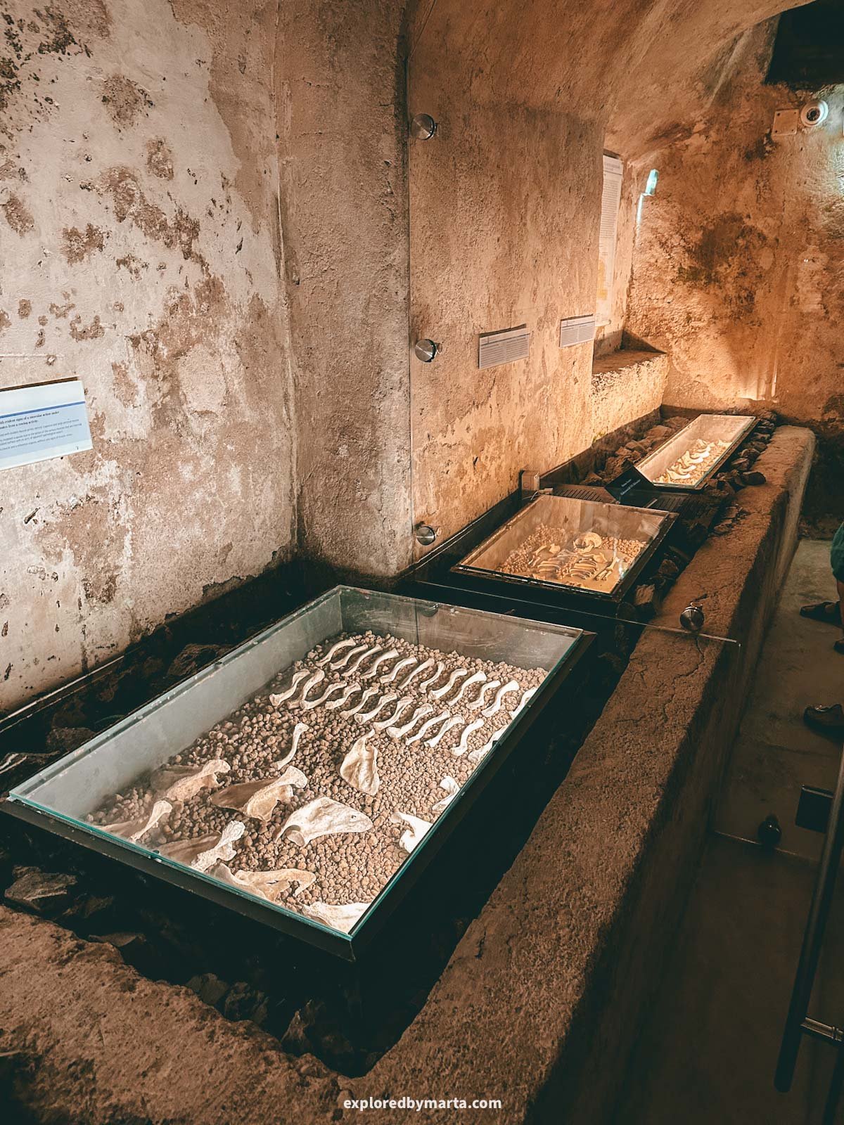 Amalfi Coast, Italy-ancient underground Roman Villa and monastery catacombs in Positano