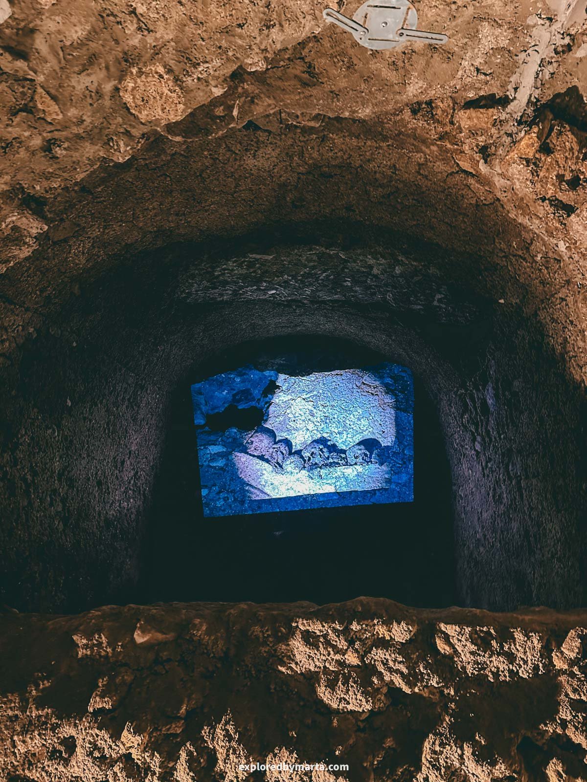 Amalfi Coast, Italy-ancient underground Roman Villa and monastery catacombs in Positano