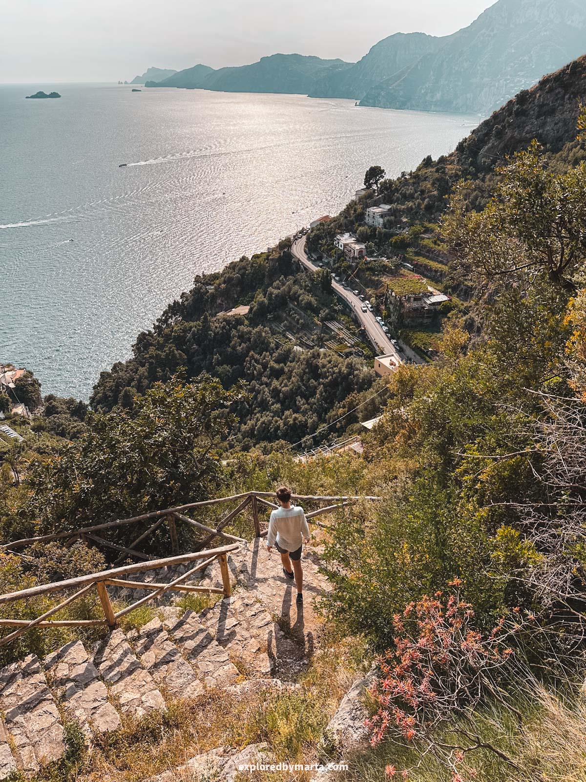 Amalfi Coast, Italy-hike to Convento di San Domenico in Praiano
