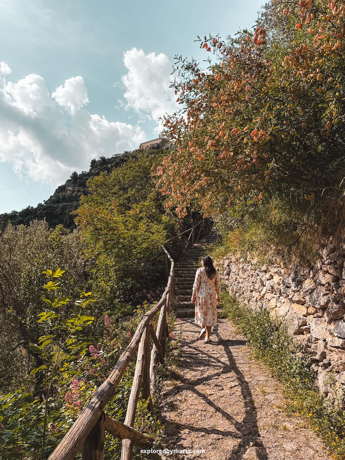 Amalfi Coast, Italy-hike to Convento di San Domenico in Praiano